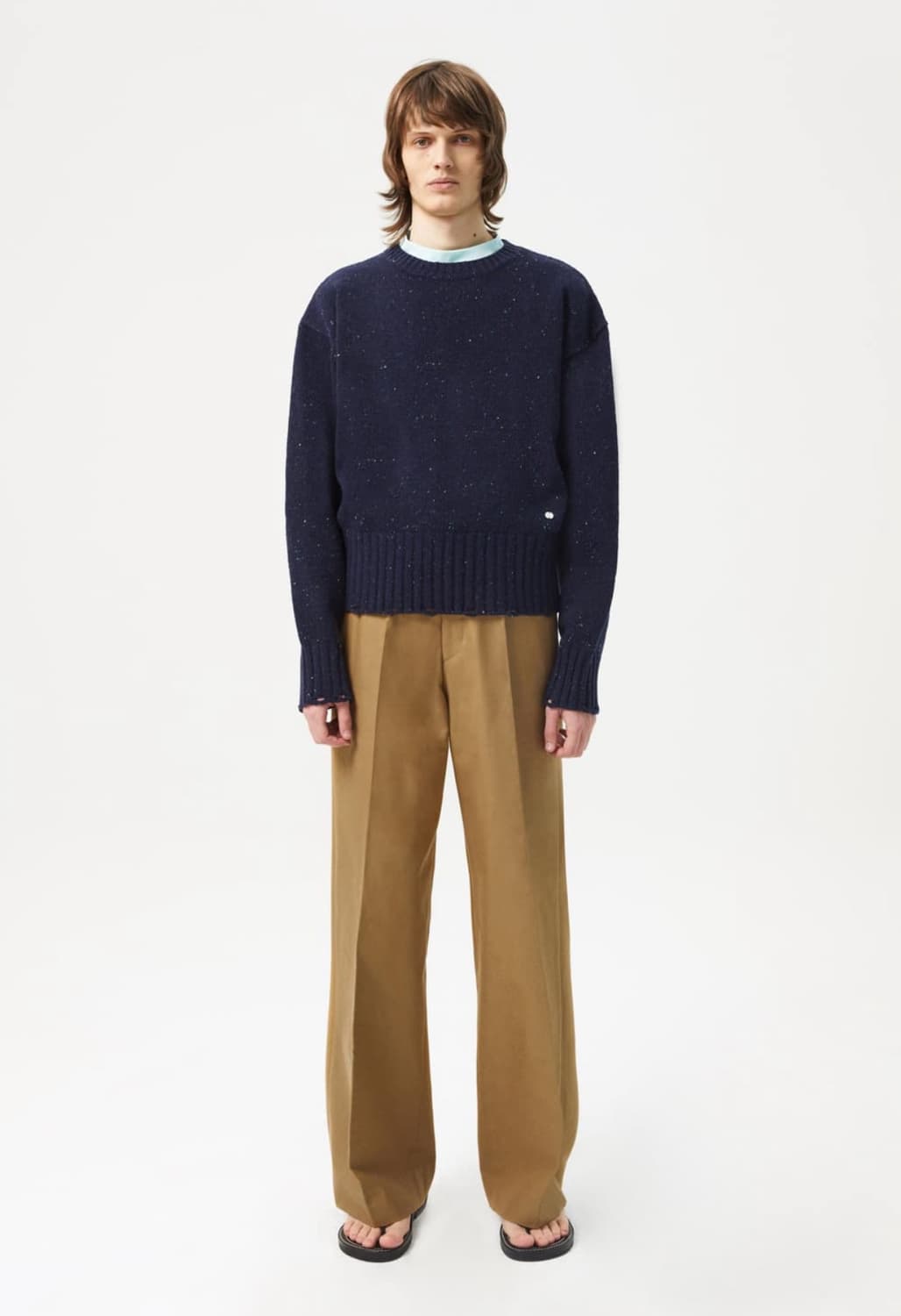 타일레 Taille 니트 네이비 1size 상품이미지1