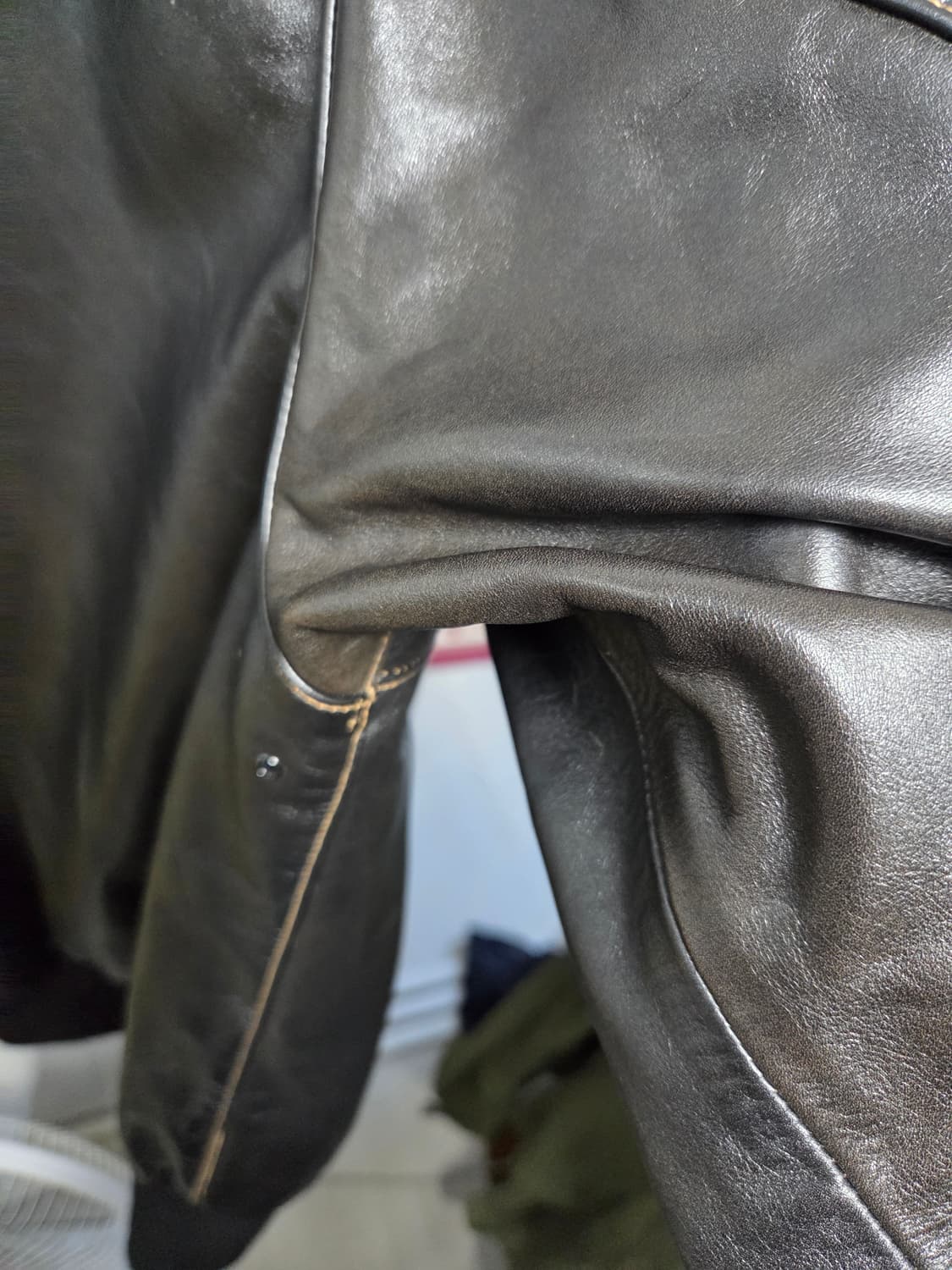 디아프바인 A2 레더자켓 2XL 상품이미지4