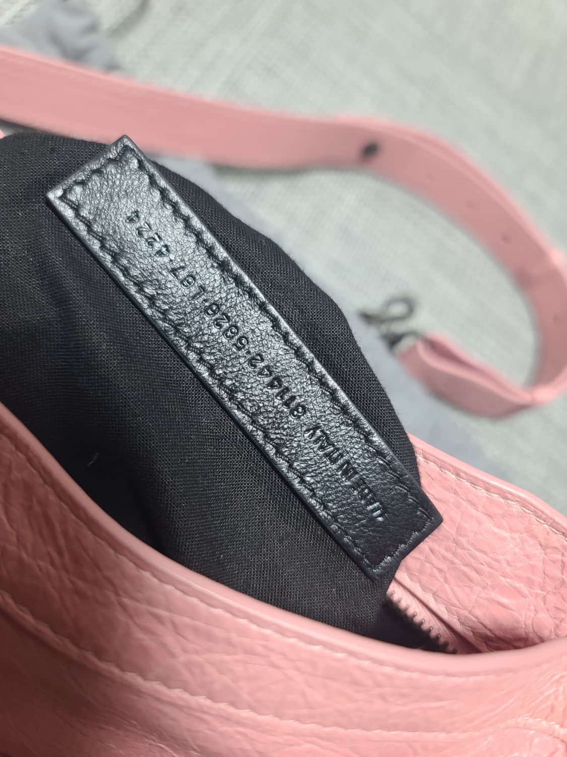 발렌시아가 르시티백 스몰 핑크 토트백 크로스백 상품이미지5