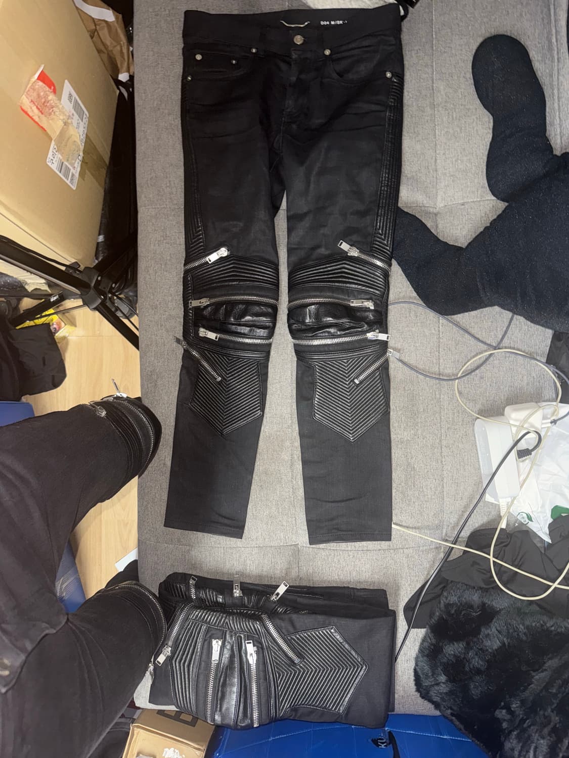 생로랑 레더패널 진 By. 에디슬리먼 (2) 상품이미지3