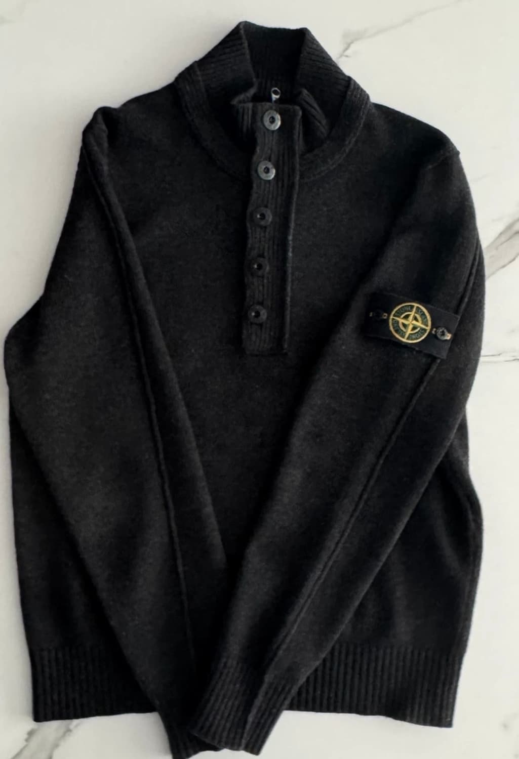 (정품) 스톤아일랜드 하프집업 니트 상품이미지3