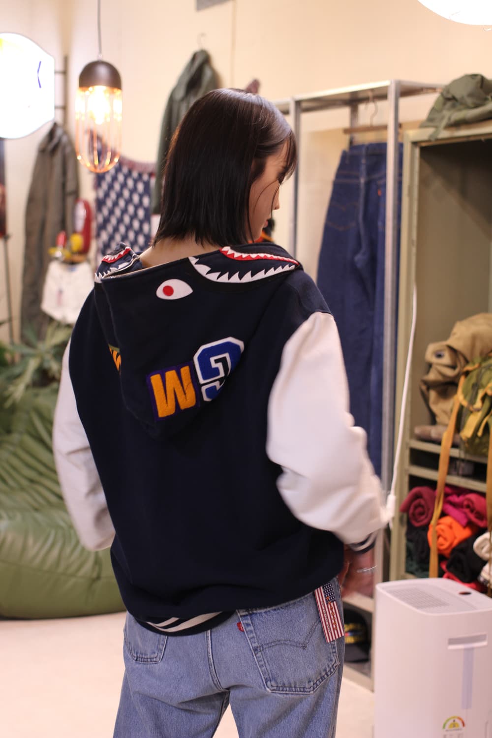 Bape Shark Hoodie zip  상품이미지1