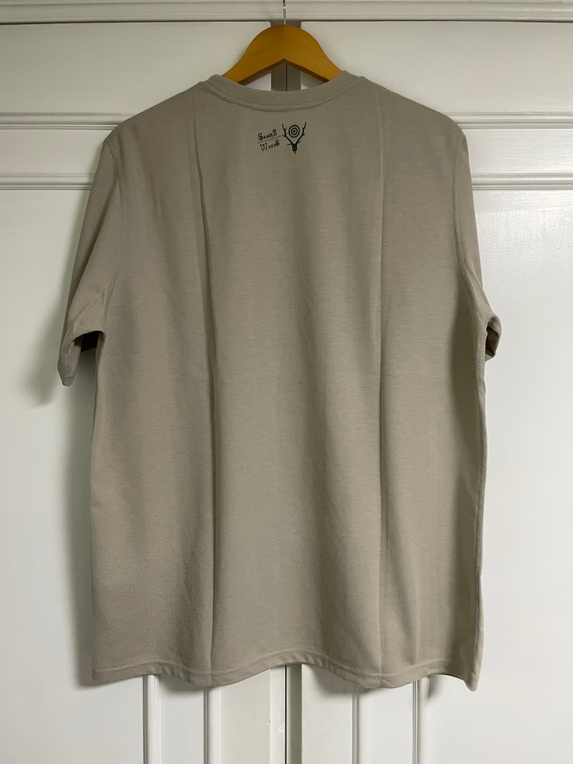South2 West8 S/S Crew Neck Tee Beige M 상품이미지2
