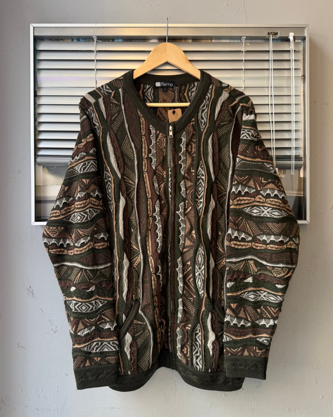 PURELY merino cable cardigan 상품이미지1