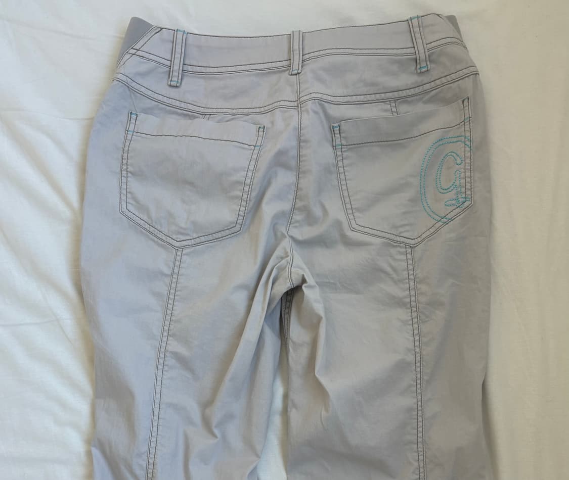 호피단추 포인트 색감 팬츠 상품이미지1