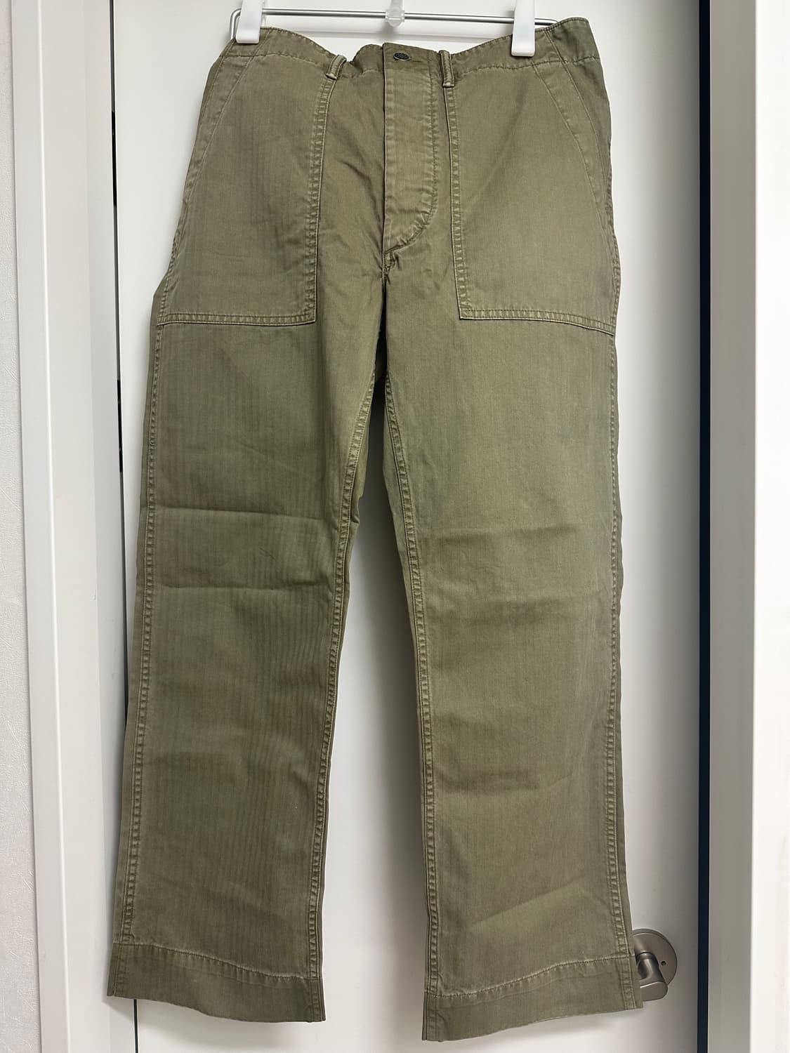 RRL 더블알엘 헤링본 퍼티그 팬츠 W31 L30 상품이미지2