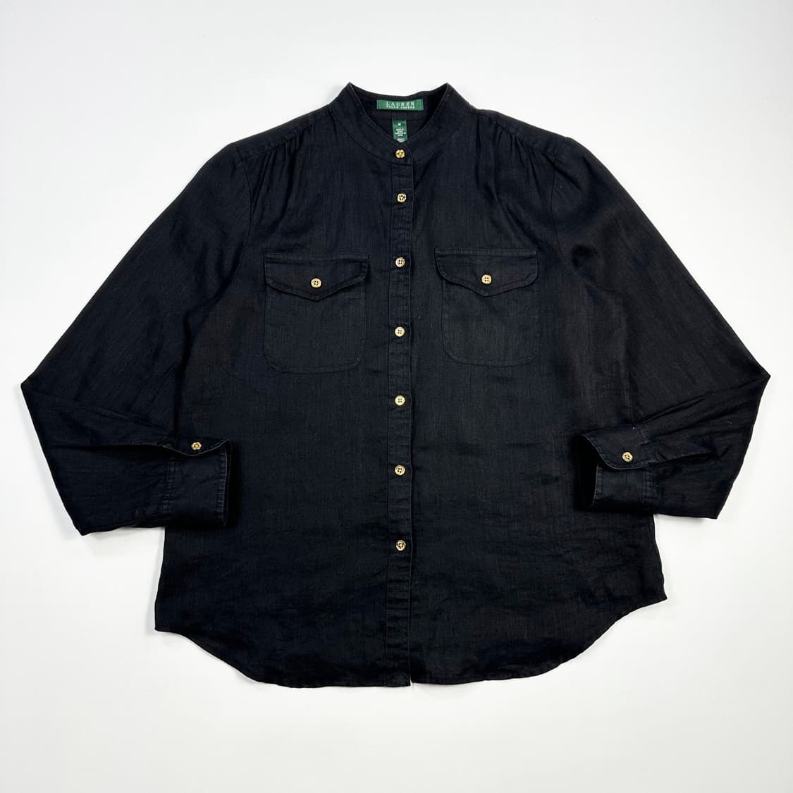 폴로 랄프로렌 RL 블랙 우먼 린넨셔츠 (M 여성추천) 상품이미지2