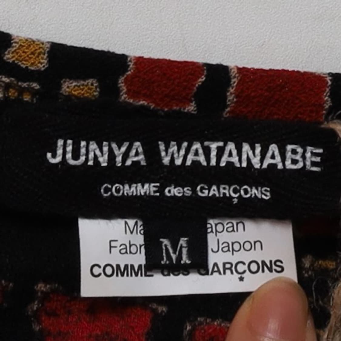준야 와타나베 Junya Watanabe Pattern Wool Knit 상품이미지7