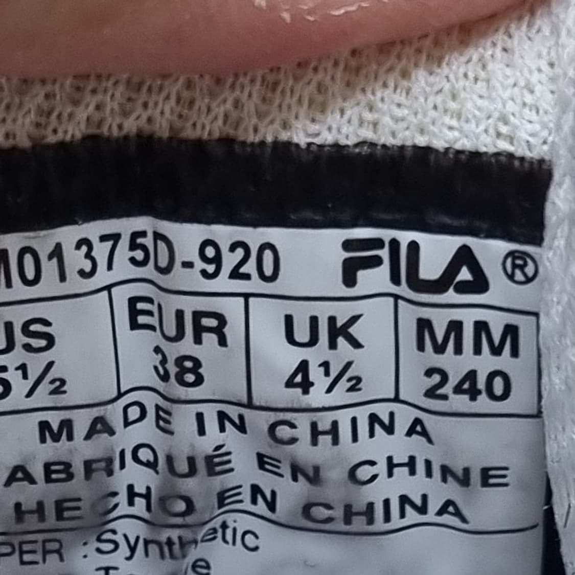 휠라 펑키테니스 여성 운동화 240 상품이미지6