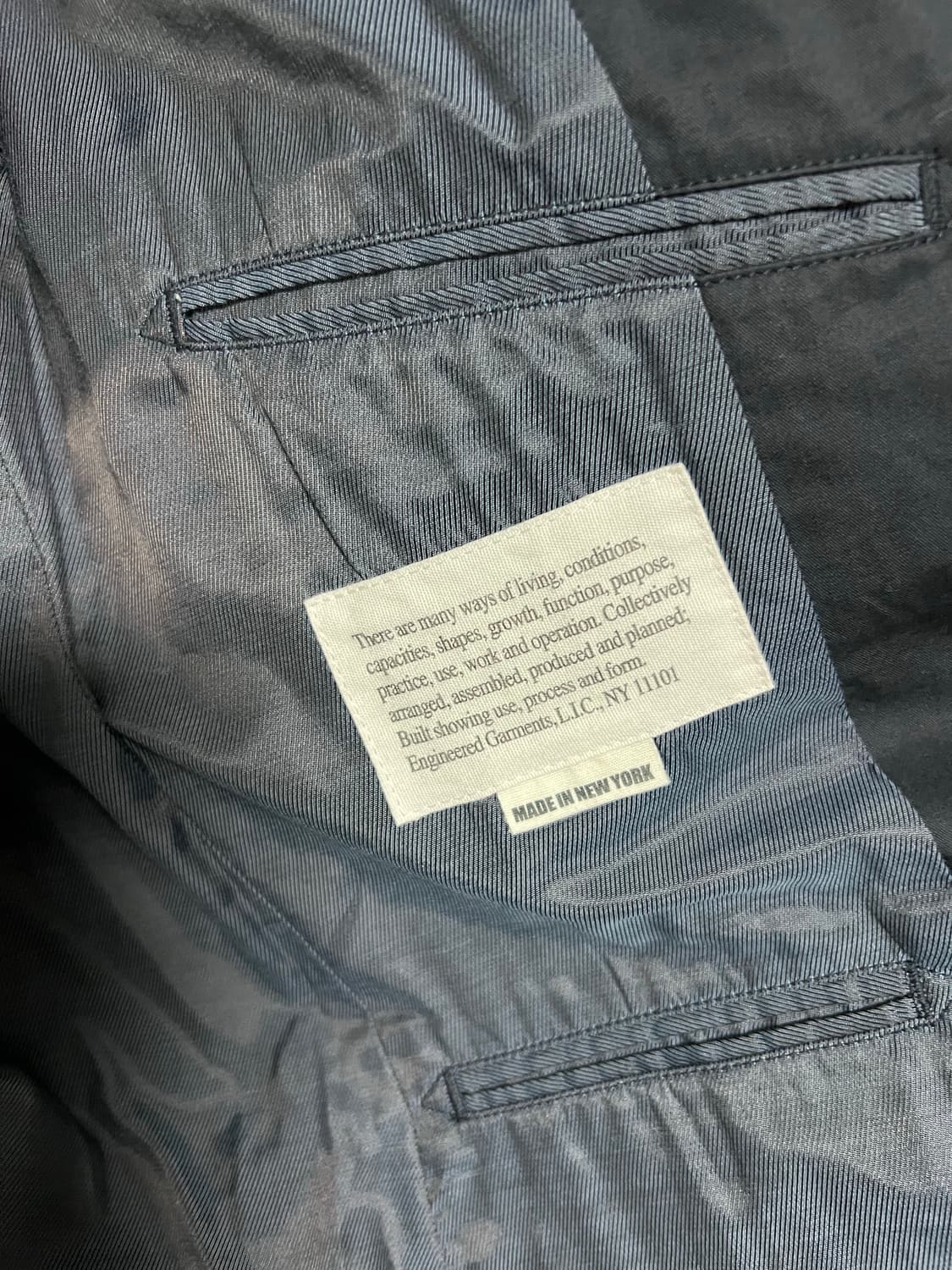 엔지니어드가먼츠 앤도버 자켓(DarkNavy) 상품이미지5