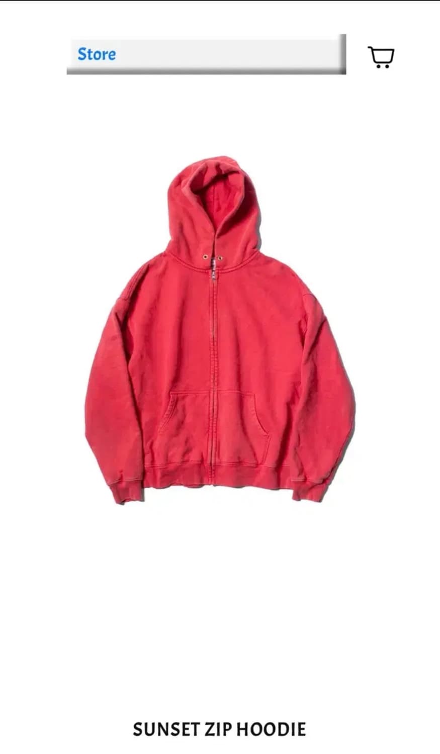 [2] 뤡코즈 선셋 집 후디 후드집업 상품이미지1