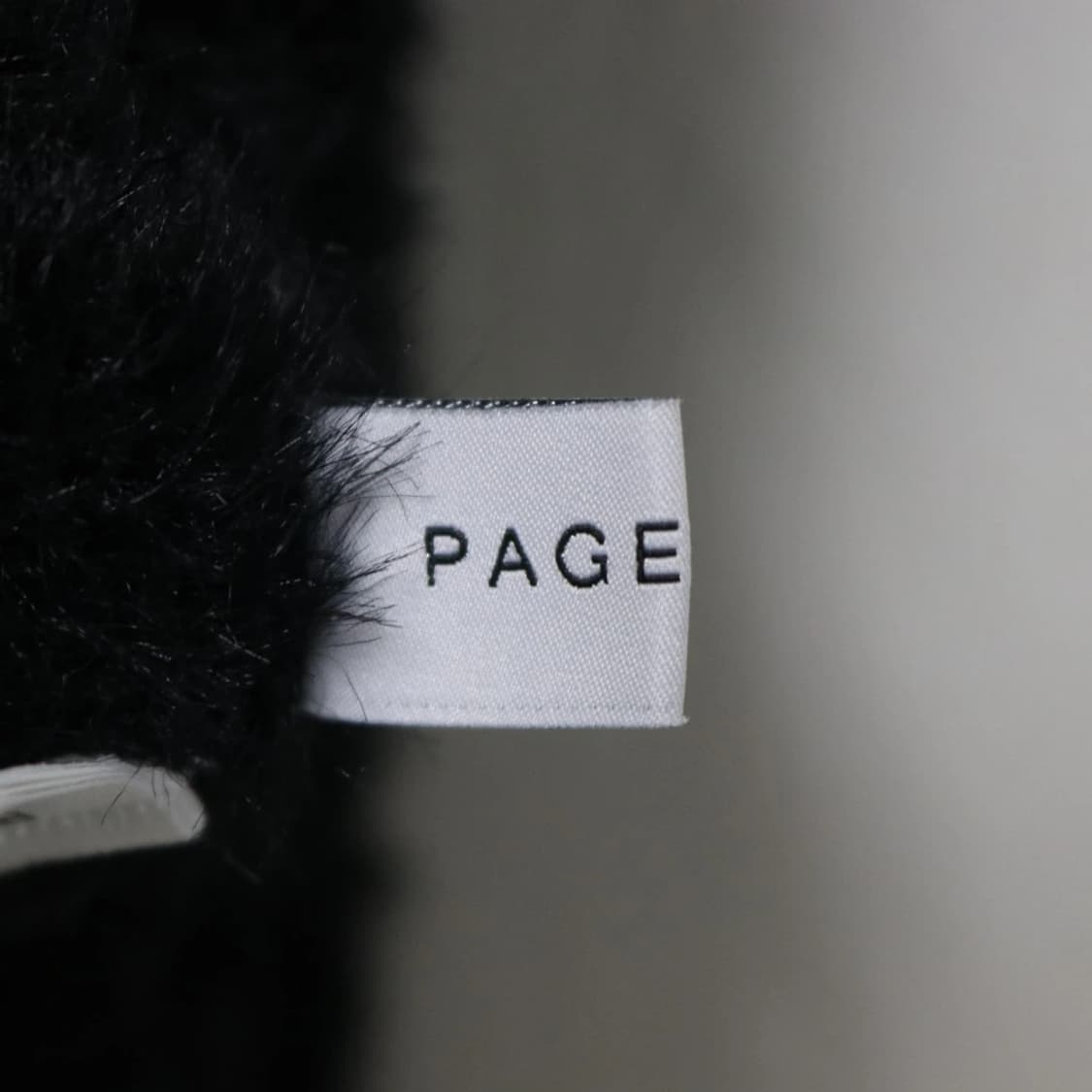 PAGEBOY 블랙 그물 니트 61265 상품이미지8