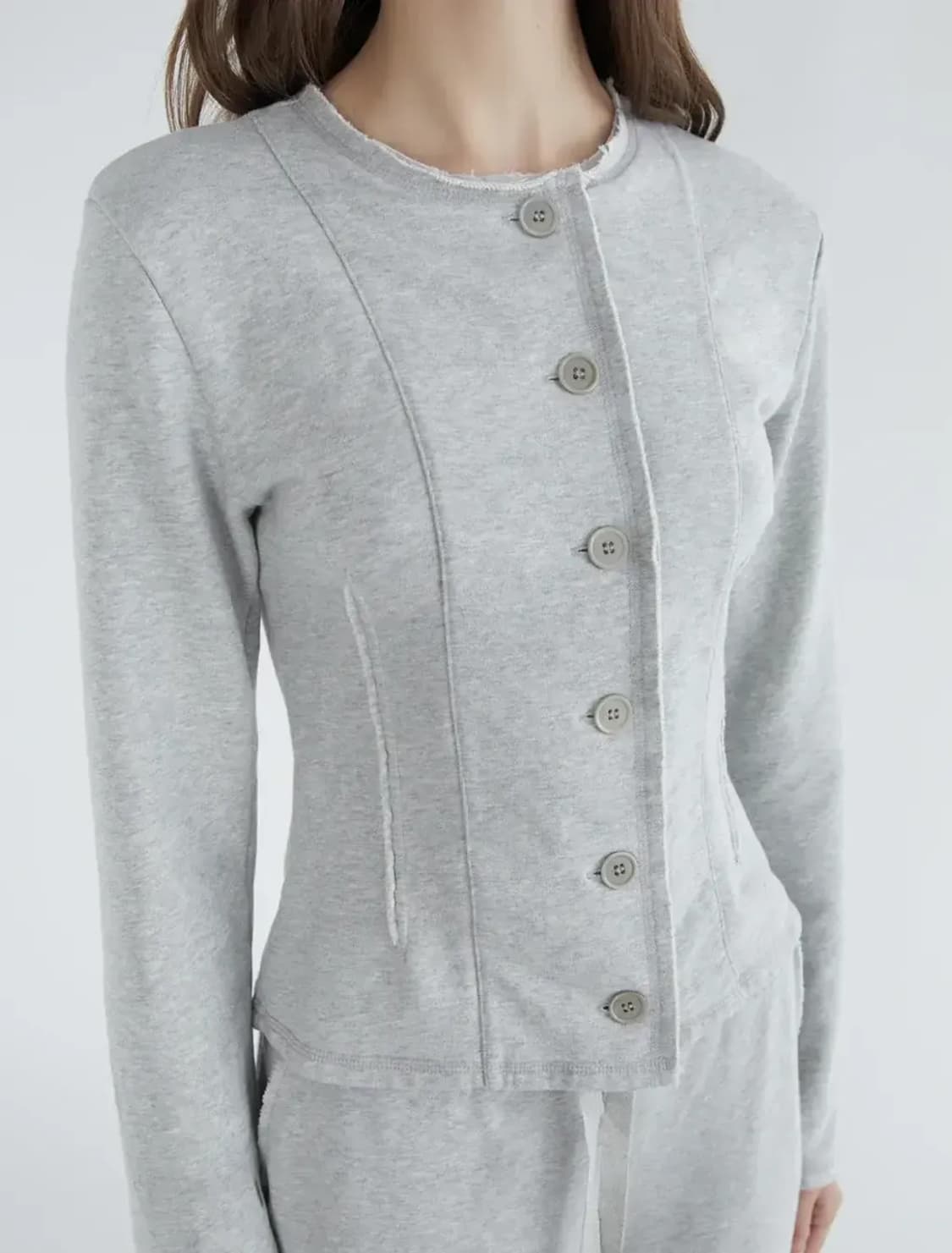 (S,M) 팔로마울 Sanpi 가디건 그레이 상품이미지1