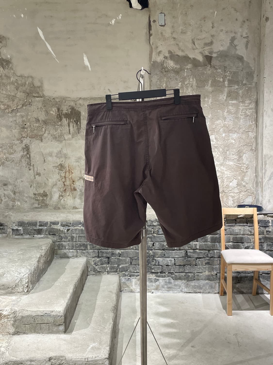 버버리 블랙라벨 브라운 라이닝 하프 팬츠 상품이미지6