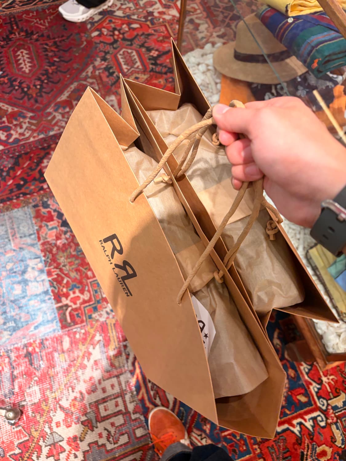 (L) 더블알엘 LOT 271 데님 트러커 자켓 블랙 상품이미지4