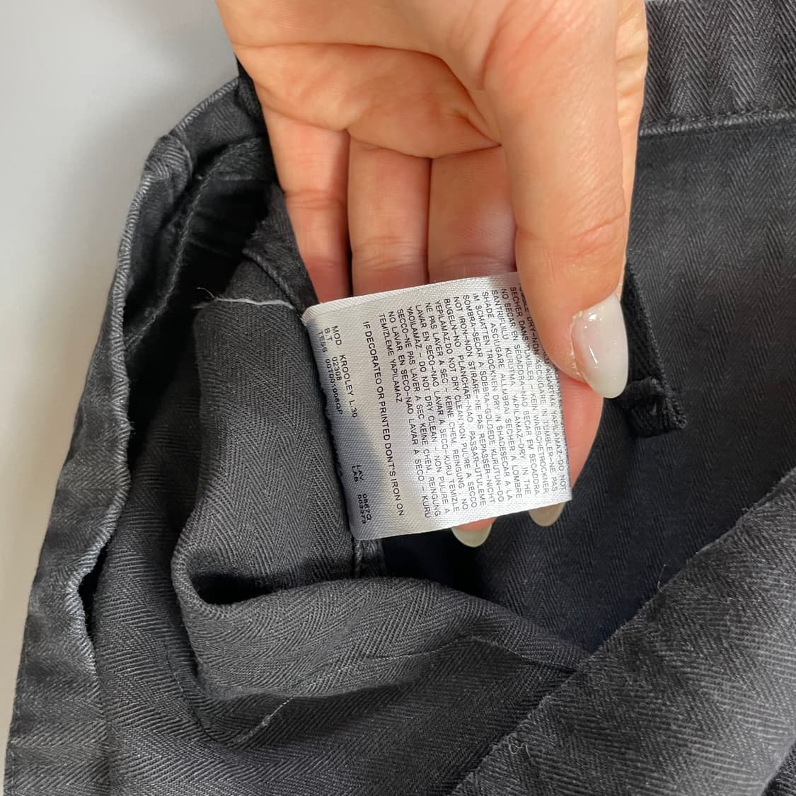  파머스마켓 블랙 오버핏 워크셔츠  L추정 상품이미지7