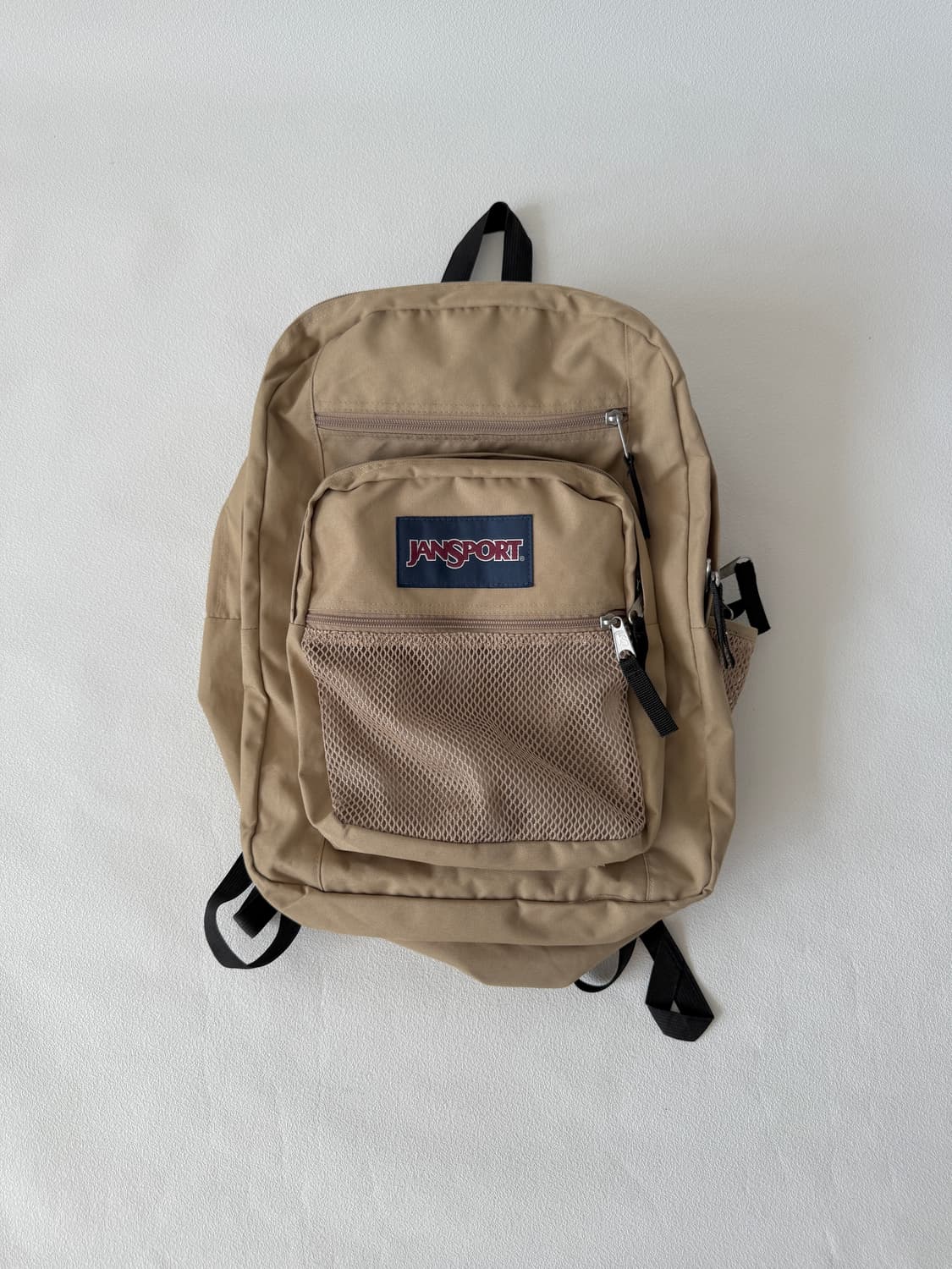 잔스포츠(JANSPORT) 베이지 백팩 상품이미지1