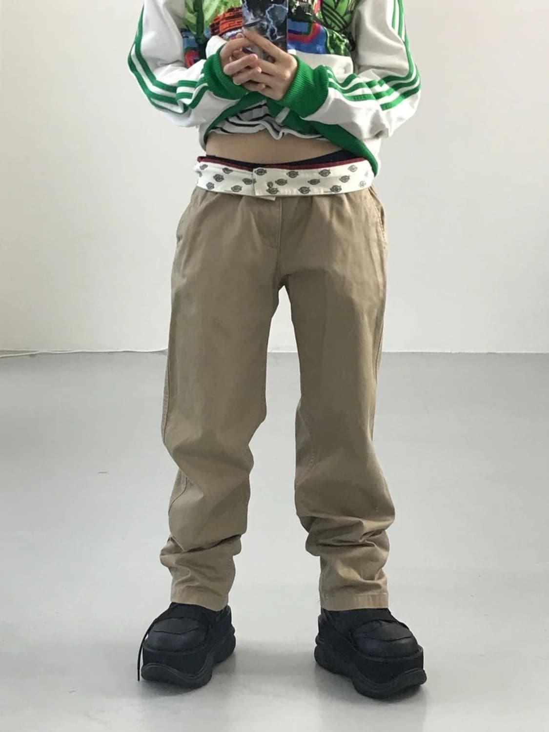 디키즈 브라운 코튼 팬츠 상품이미지1