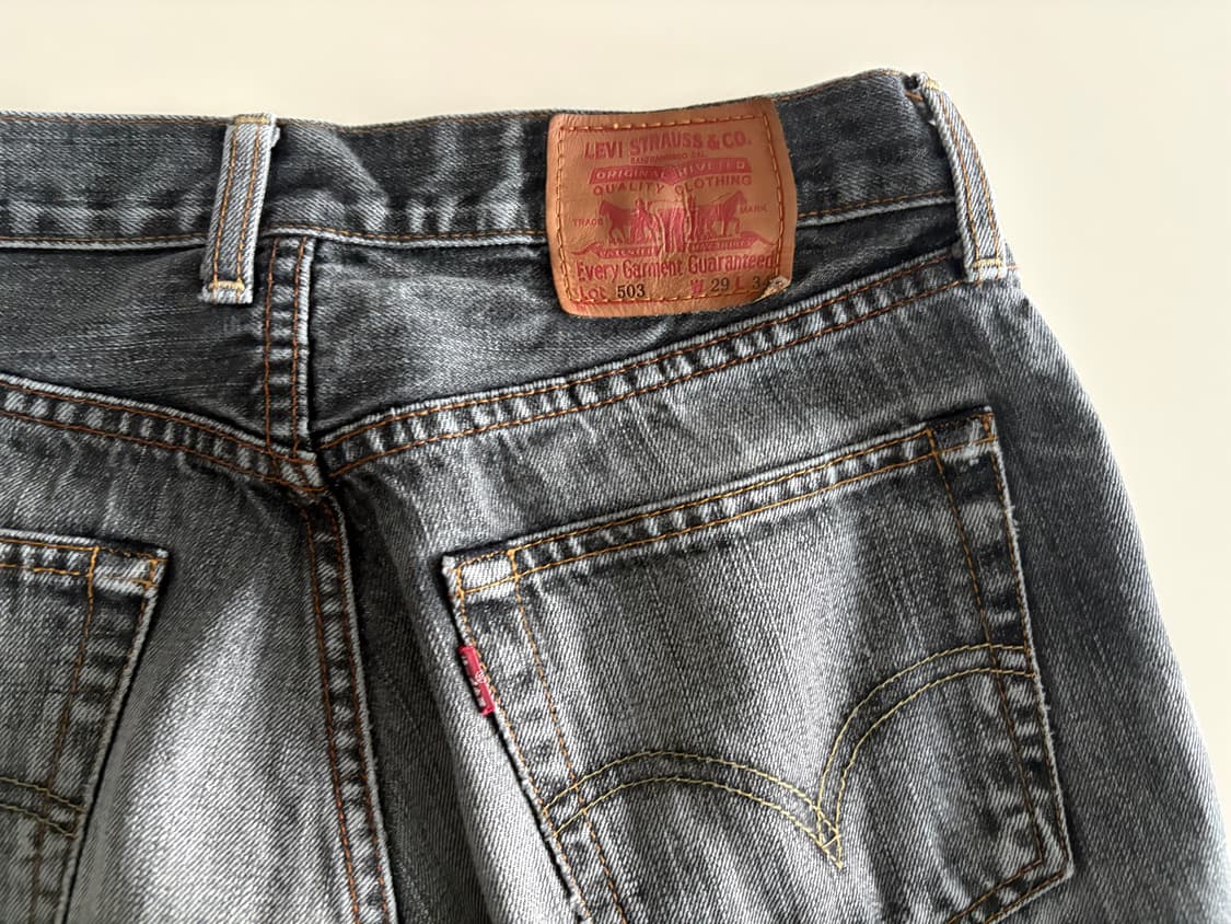 levi's) 503 vintage gray jeans 상품이미지1