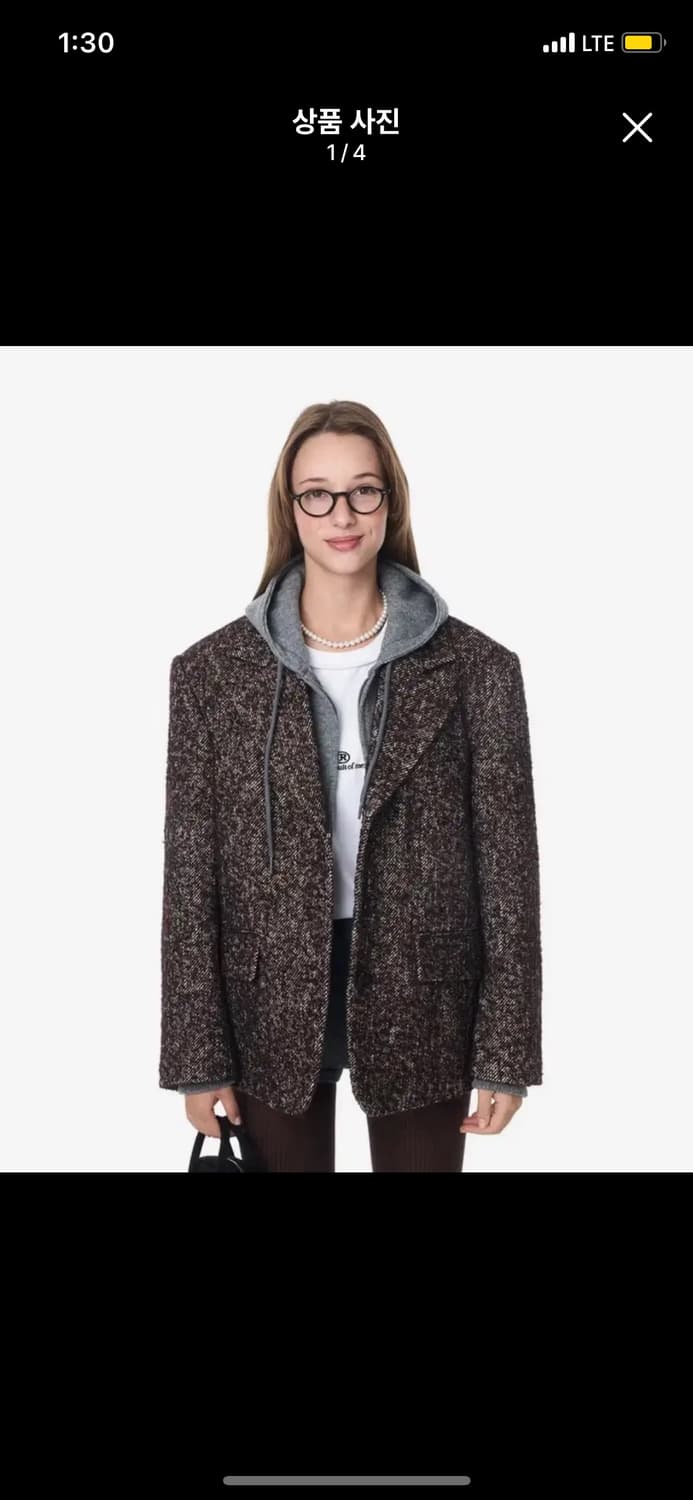 grove 그로브 헤링본 자켓 새상품 상품이미지1