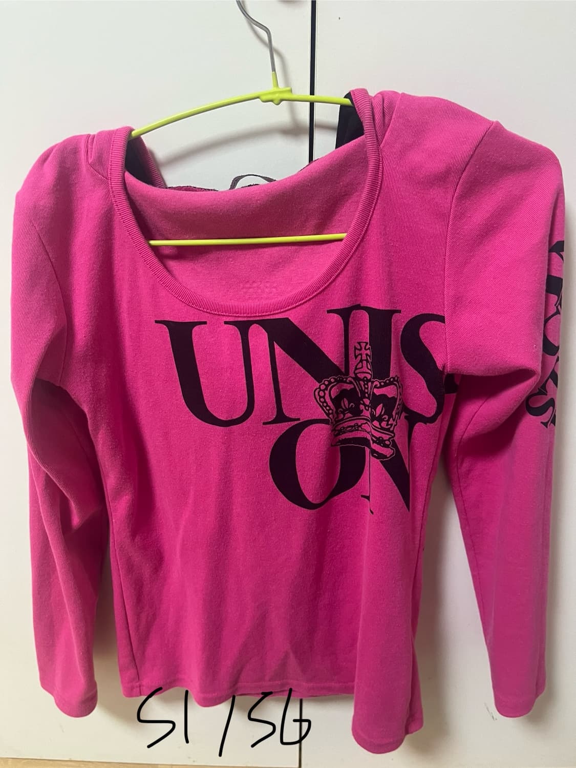 빈티지 핫핑크큐빅후드티 갸루 오네갸루 y2k 상품이미지2