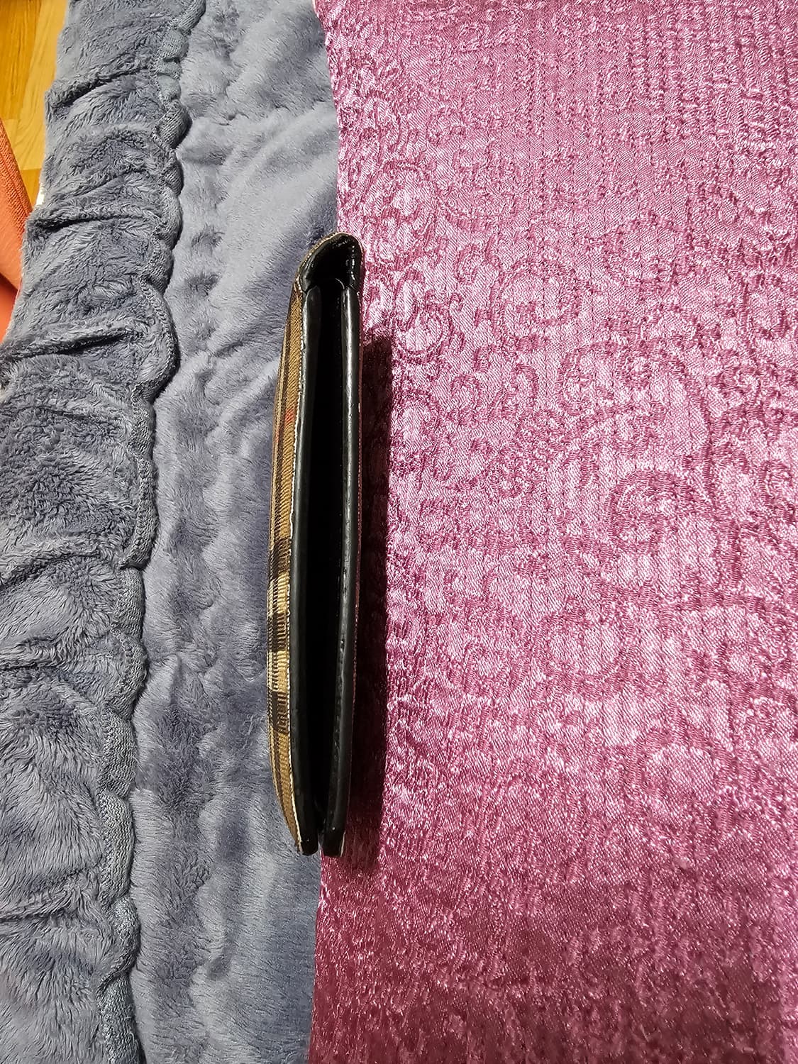 (정품) 버버리 체크 반지갑/80166111/개인/팝니다. 상품이미지8