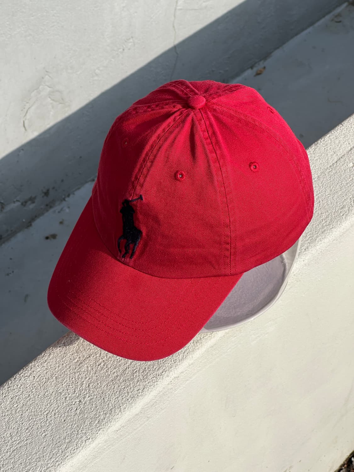 [S-M] 폴로 랄프로렌 빅포니 레드 볼캡 모자 상품이미지2