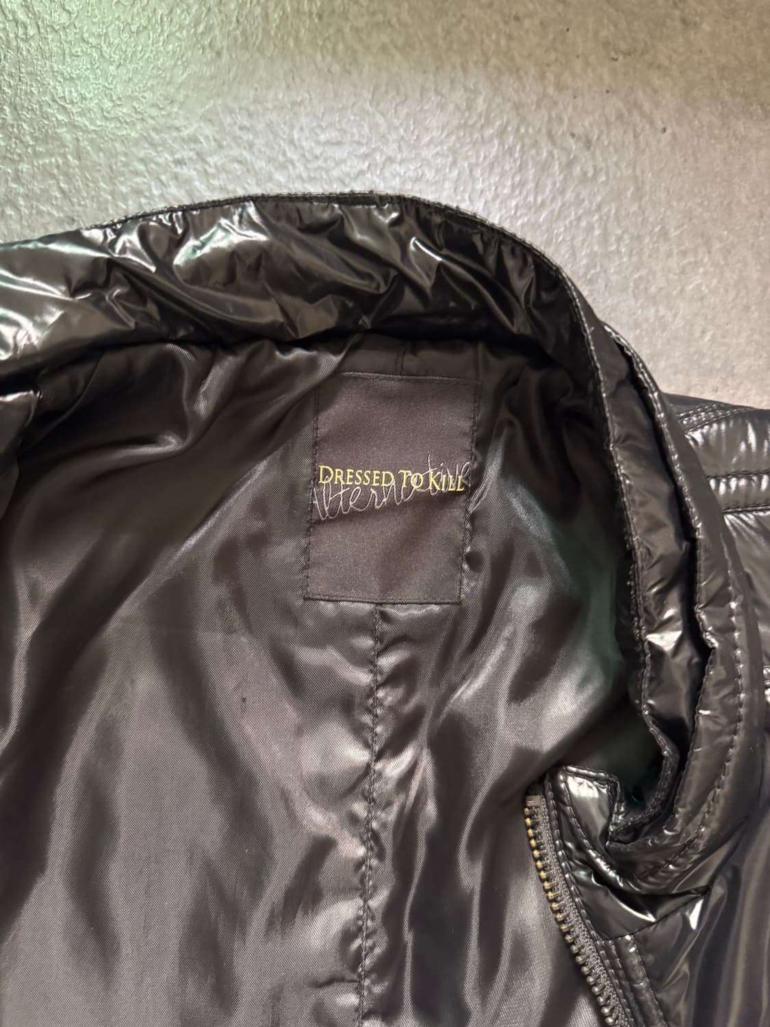 DRESSED TO KILL 블랙 자켓 XL 상품이미지5