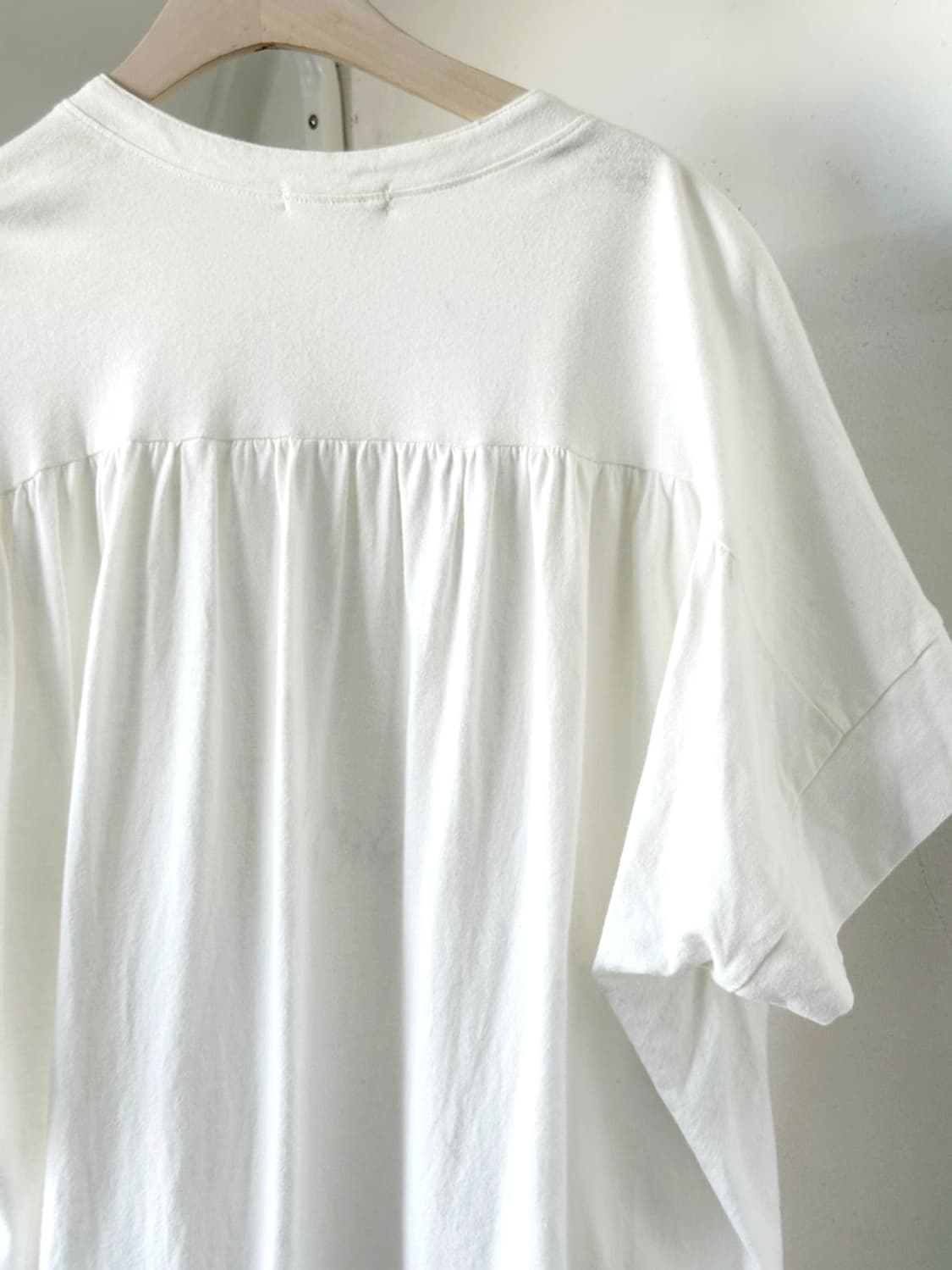 Double face stitch shirt top 상품이미지5