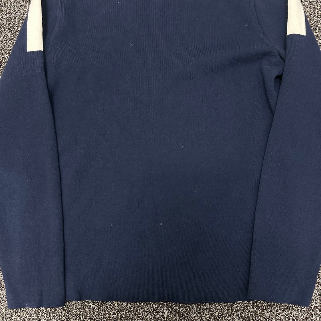 라코스테 스웨터 니트 투톤 네이비 L 상품이미지6