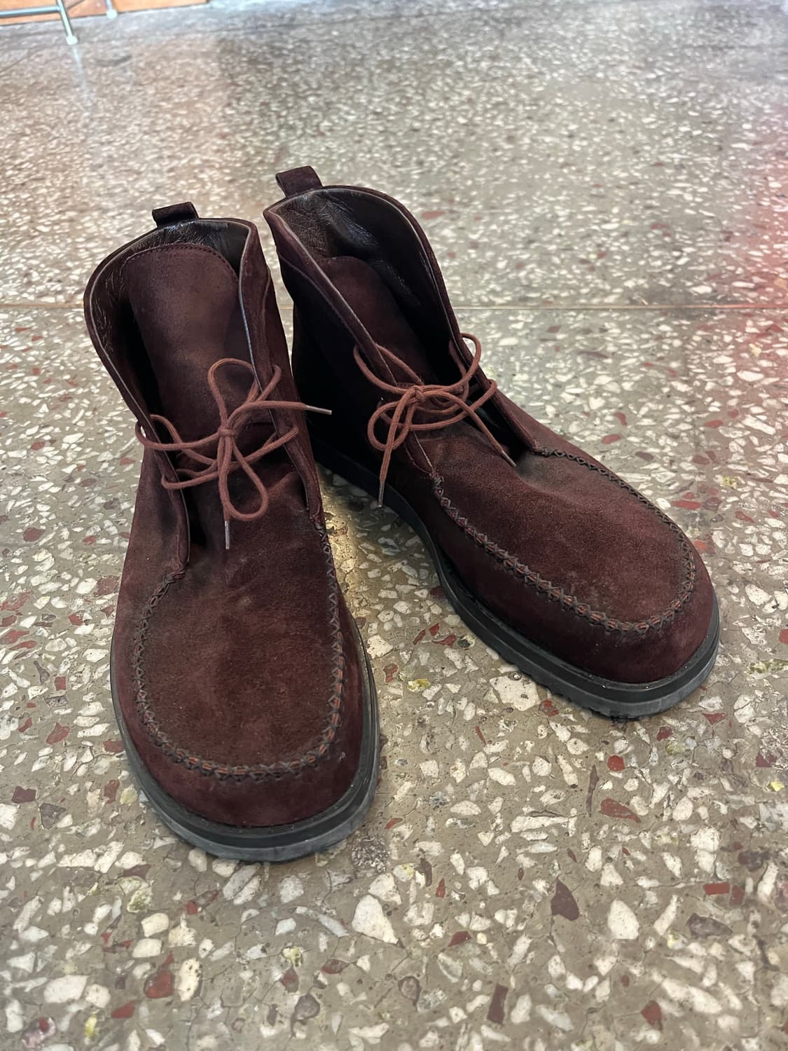 지아니 베르사체 메두사 스웨이드 목토 부츠 상품이미지9