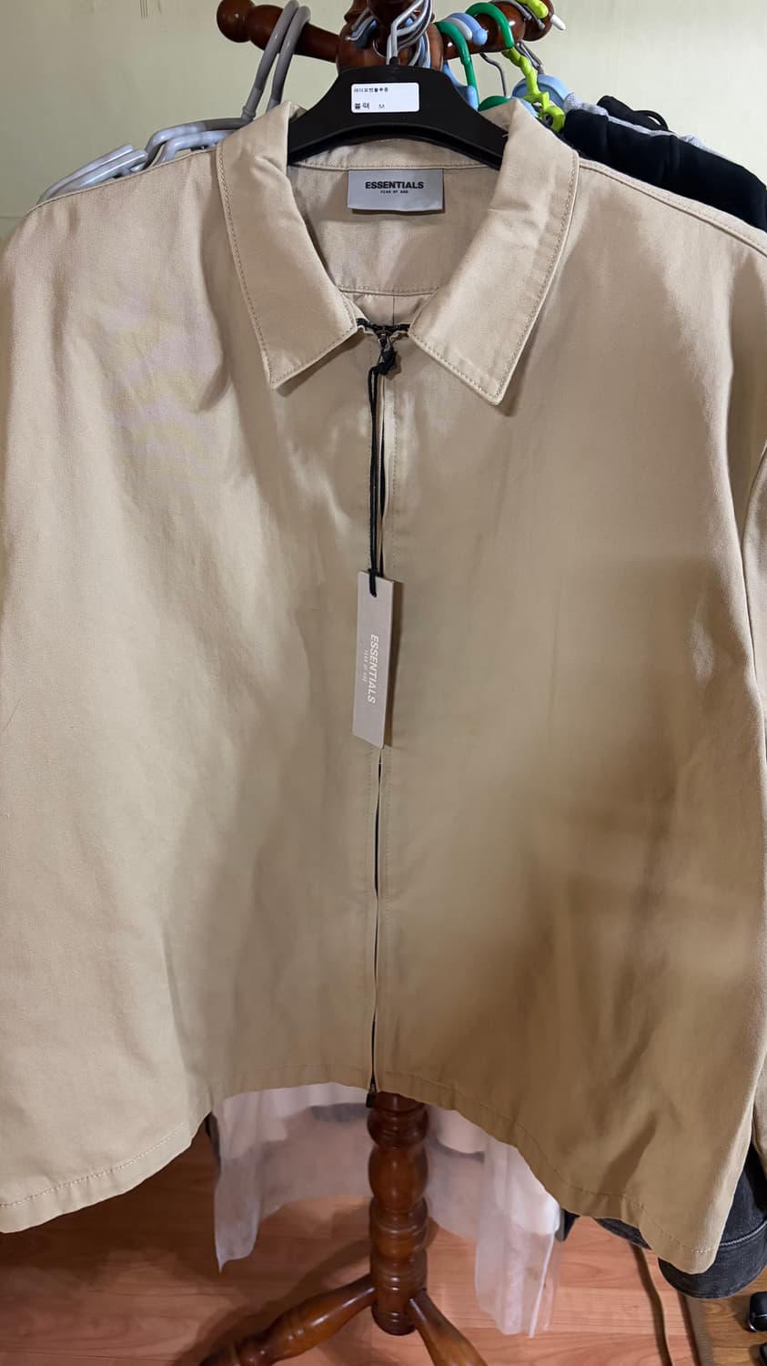 피어오브갓 에센셜 트윌 자켓 카키 - 21SS 상품이미지4