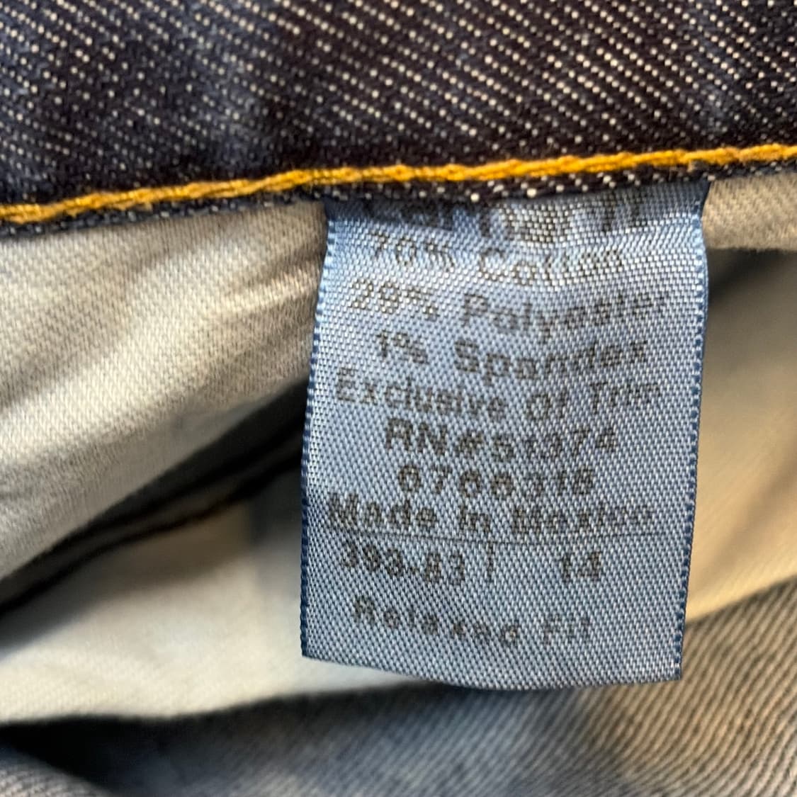 00s 미국 빈티지 칼하트 워크 스판 청바지 데님팬츠 상품이미지5