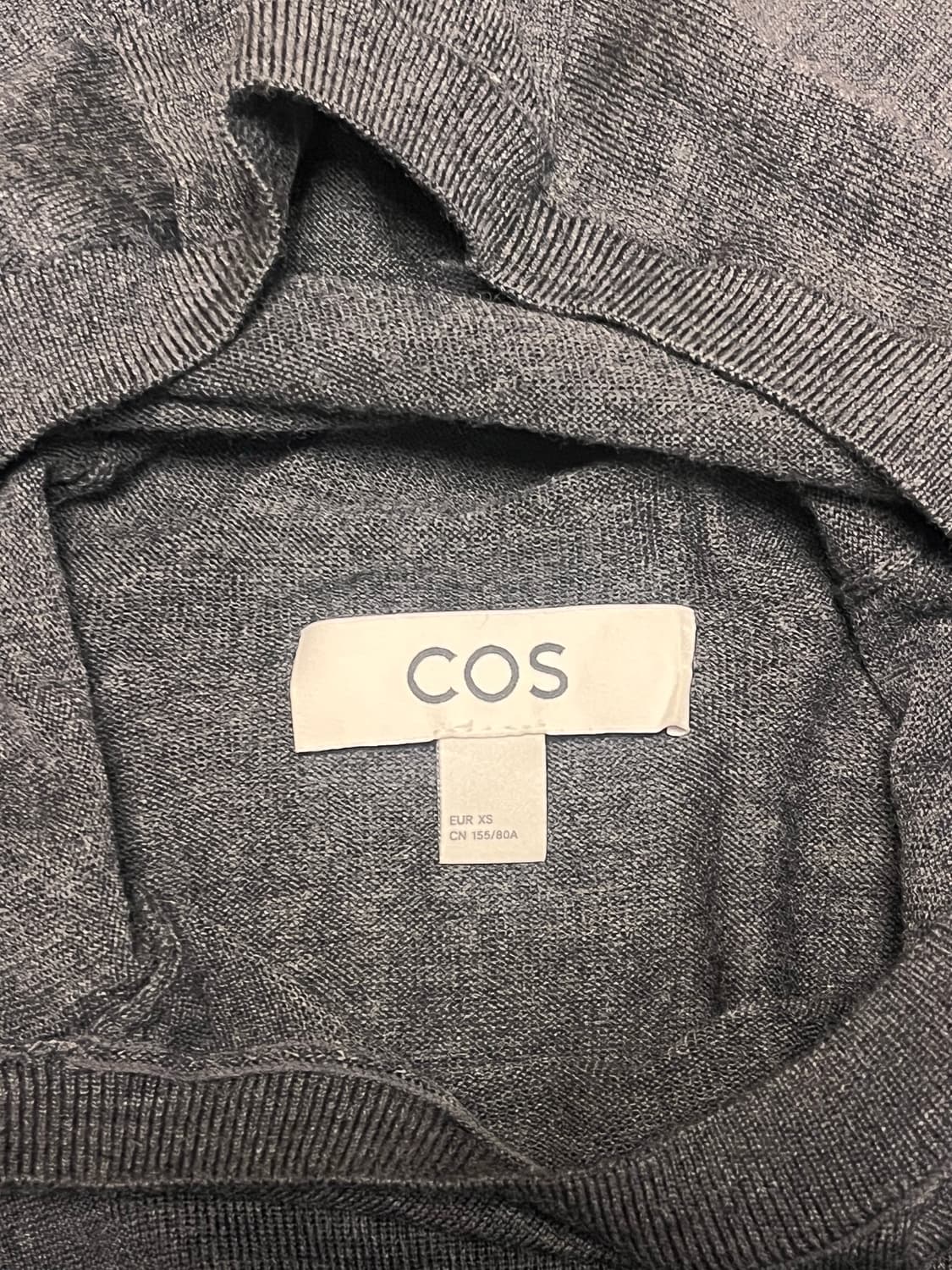 COS 코스 후드 니트 XS 상품이미지3