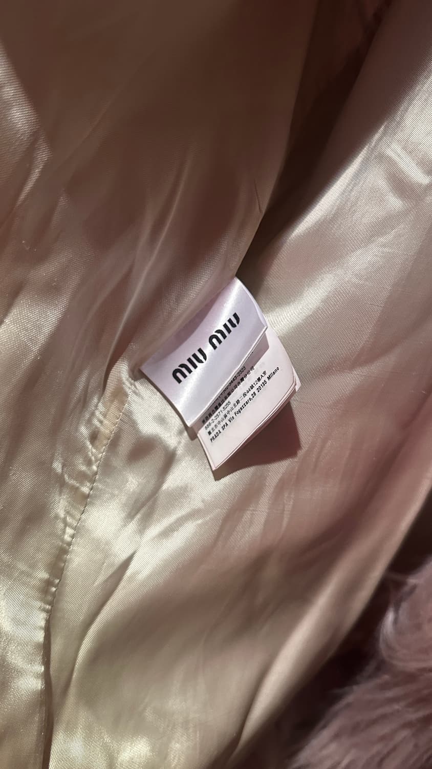 미우미우 퍼 자켓 MiuMiu Faux fur coat 상품이미지4