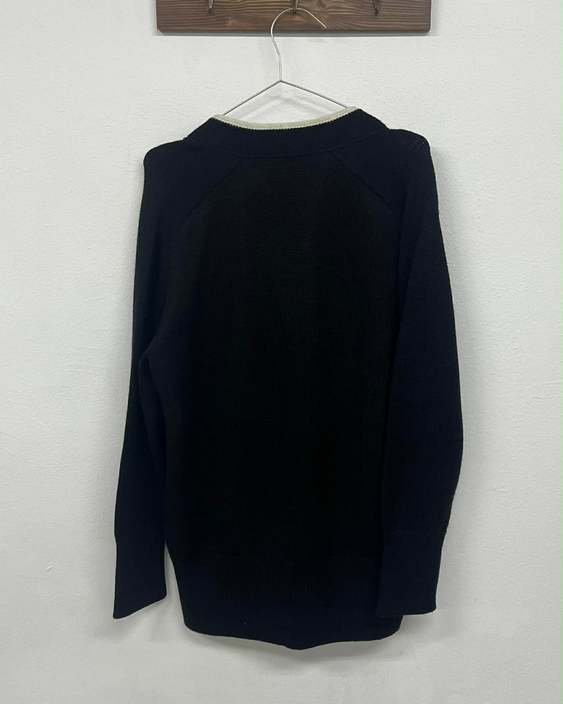 [2] 마쥬 플레이드 체크 울 니트 가디건 상품이미지2