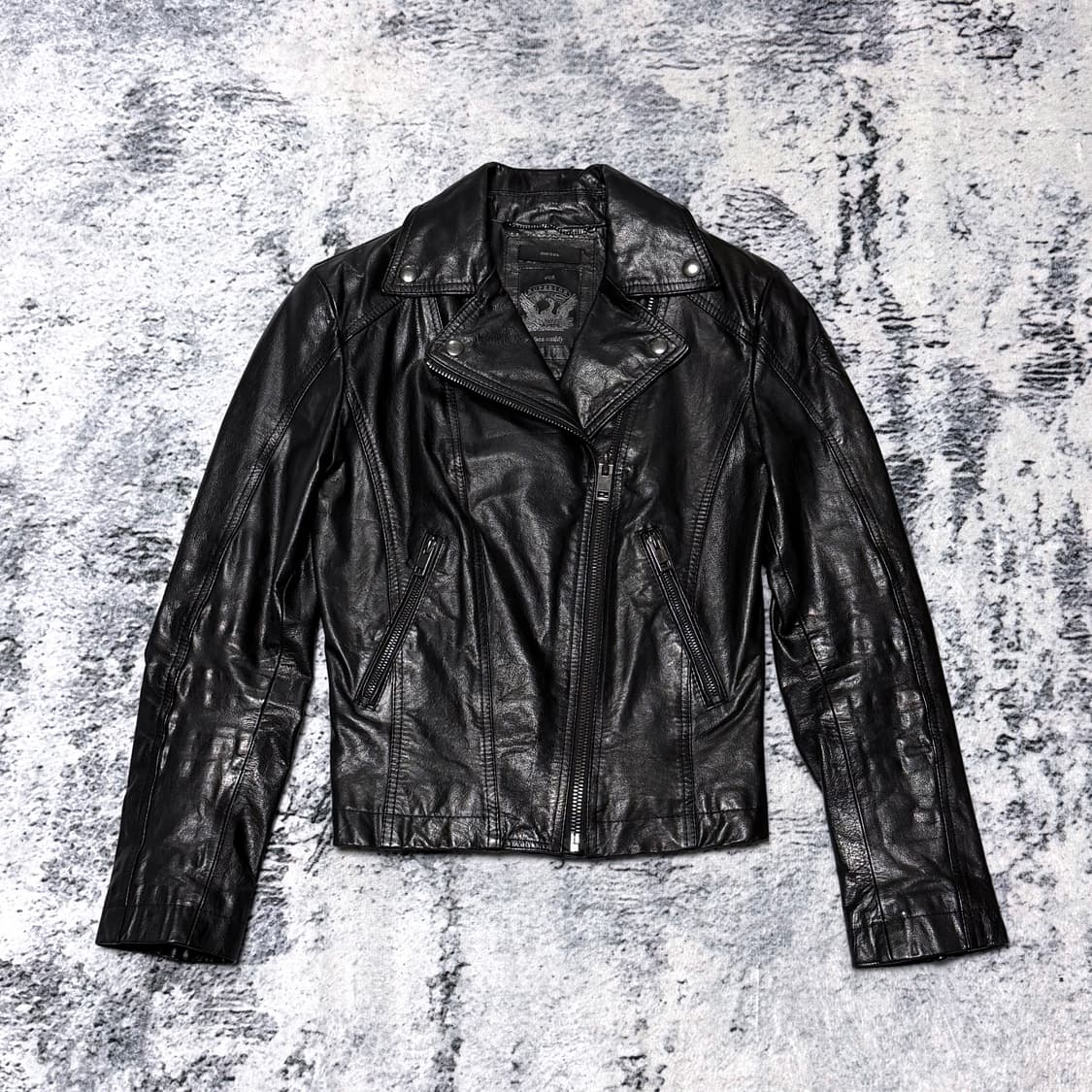 디젤 버팔로 레더 자켓 S 상품이미지1