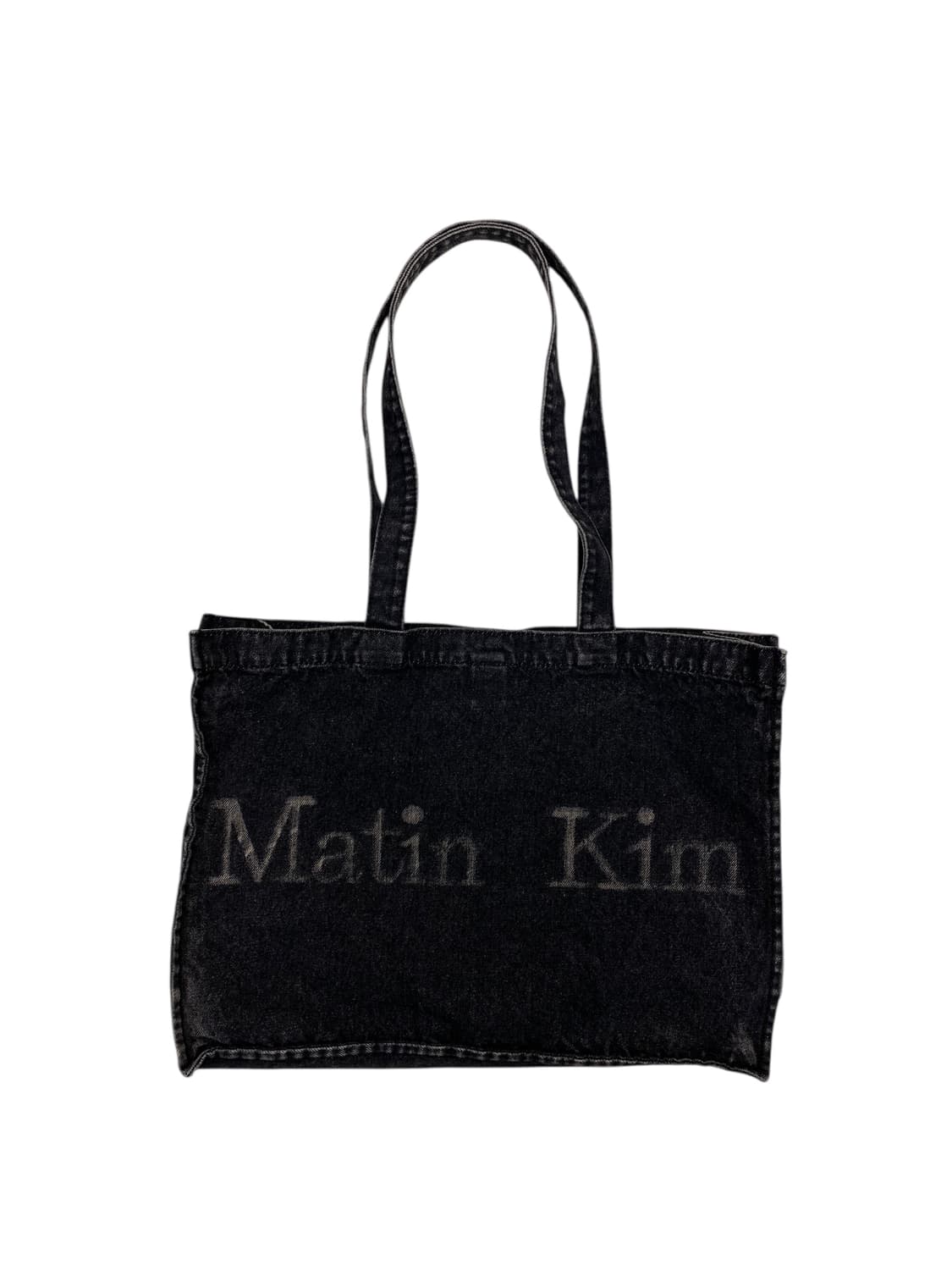 마뗑킴 흑청데님 에코백 상품이미지1