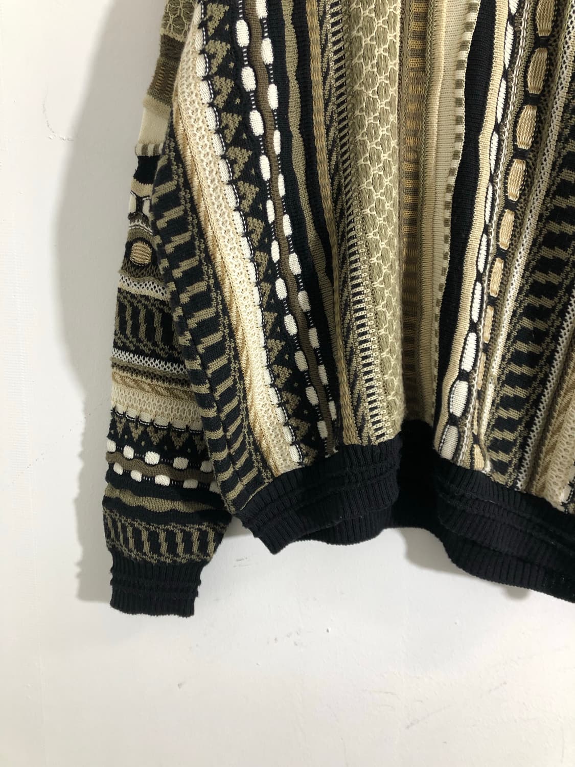 베이지 케이블 니트 Xl 상품이미지6