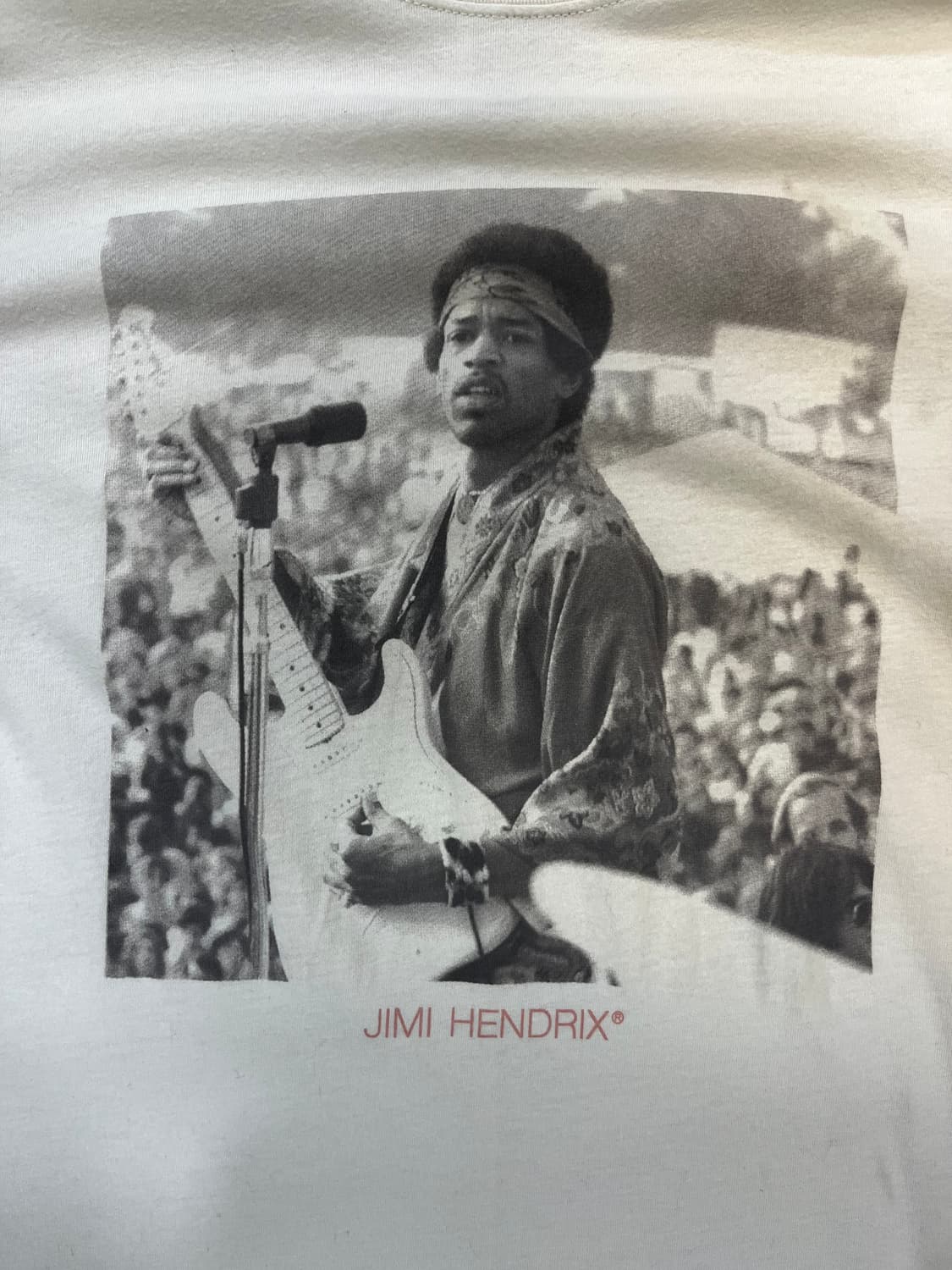 아베크롬비 지미 핸드릭스 프린팅 반팔 티셔츠 상품이미지5