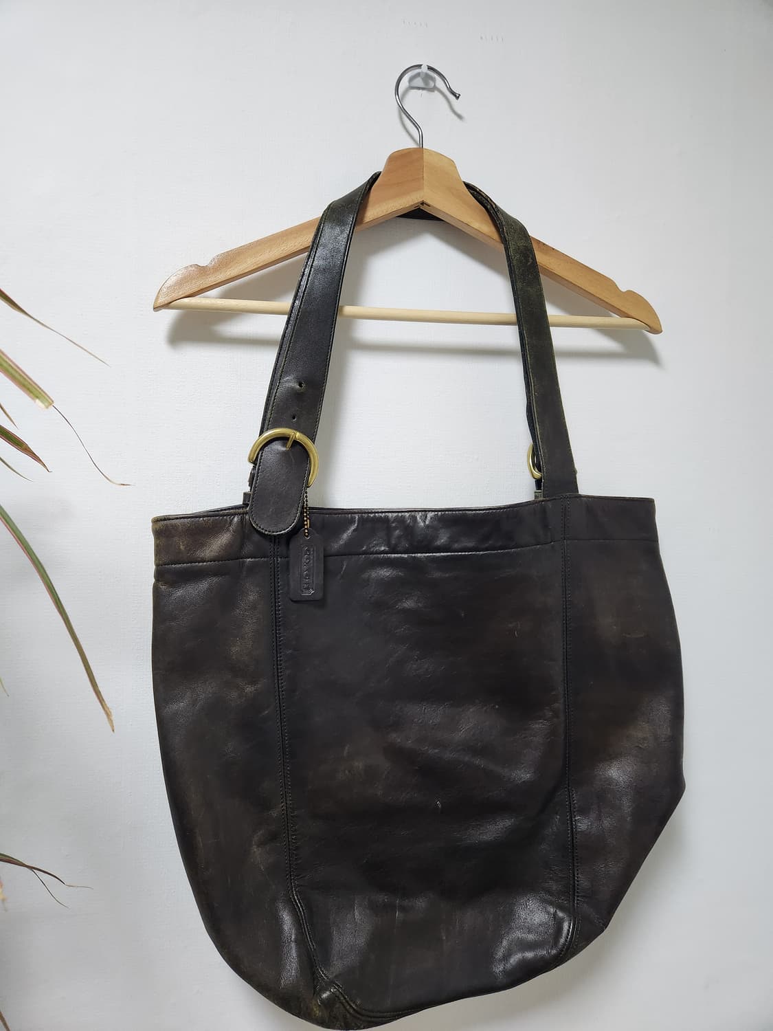 80's 올드 코치 Soho 토트백(USAmade) 상품이미지2