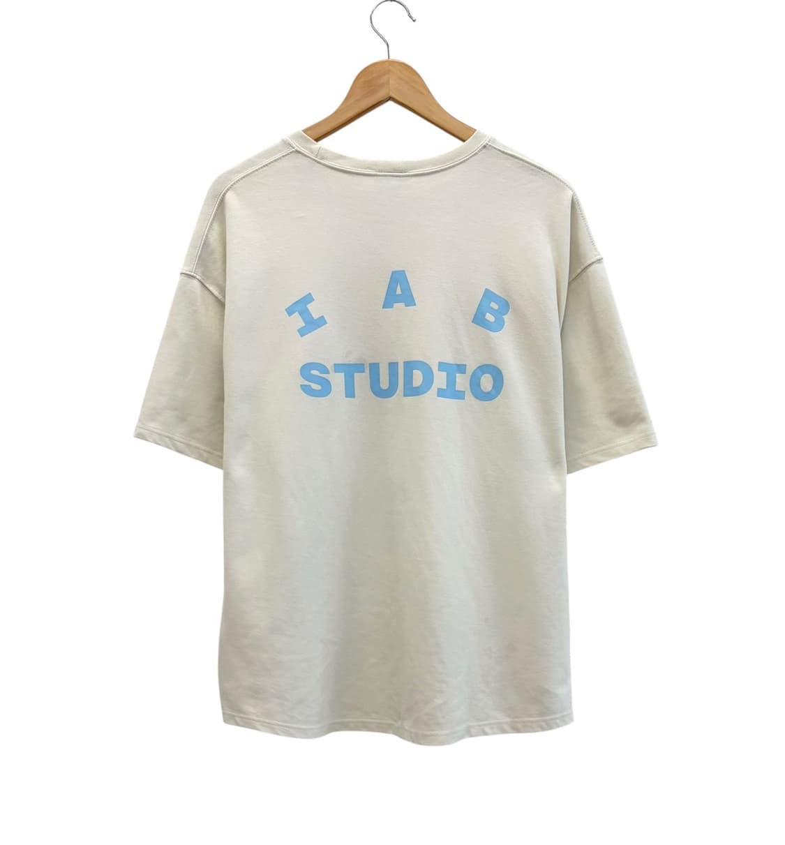 아이앱스튜디오 반팔 티셔츠 아이보리 (2XL) 상품이미지7