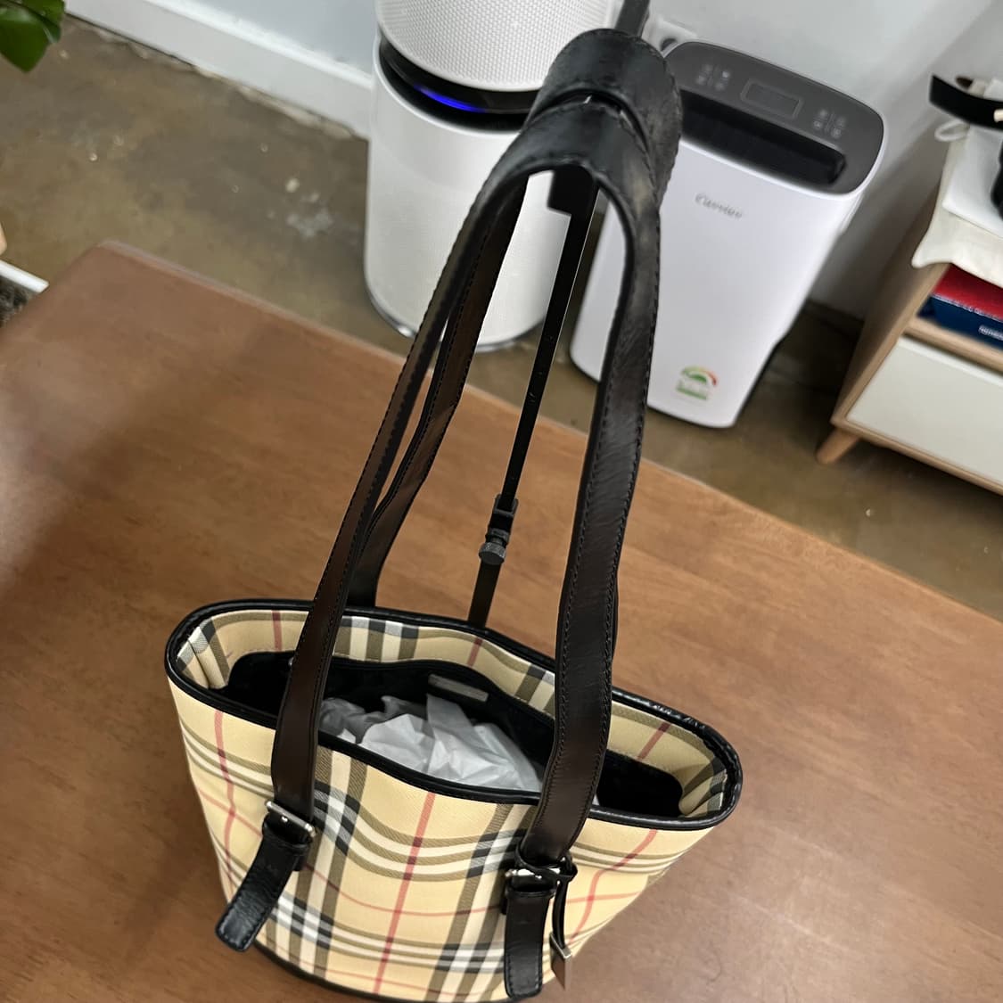 버버리 노바체크 버킷백 상품이미지3