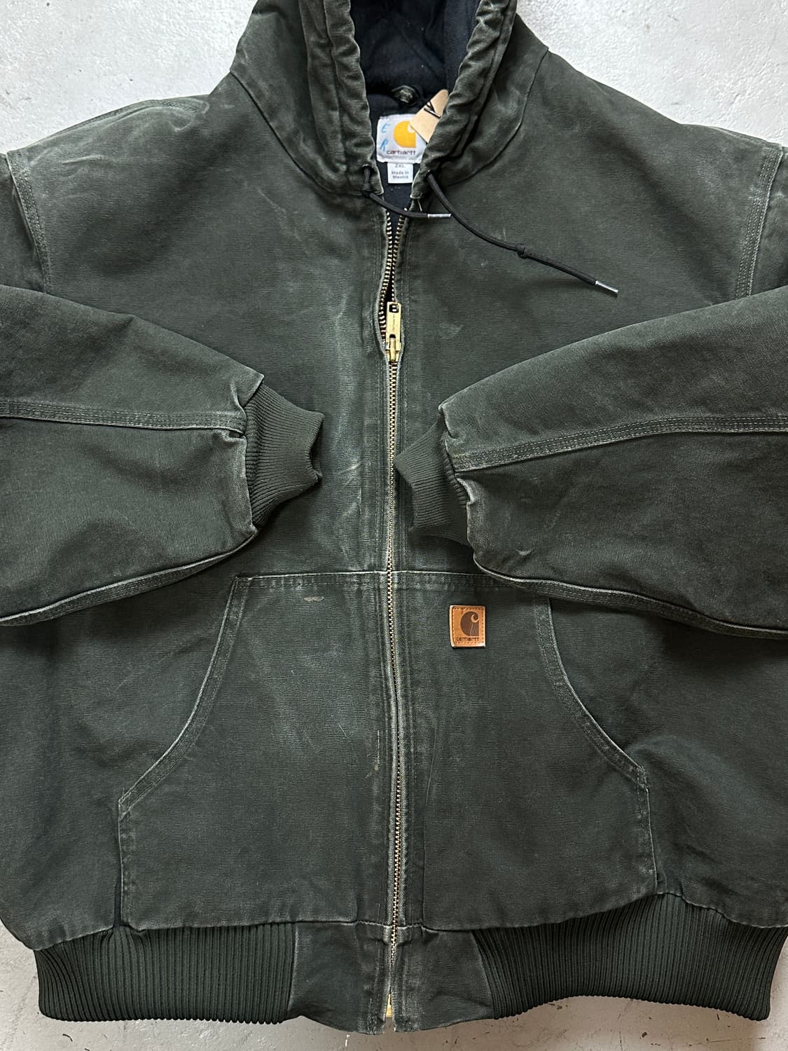 OG 칼하트 J130 액티브 자켓 칼하트 MOS 모스그린 상품이미지8