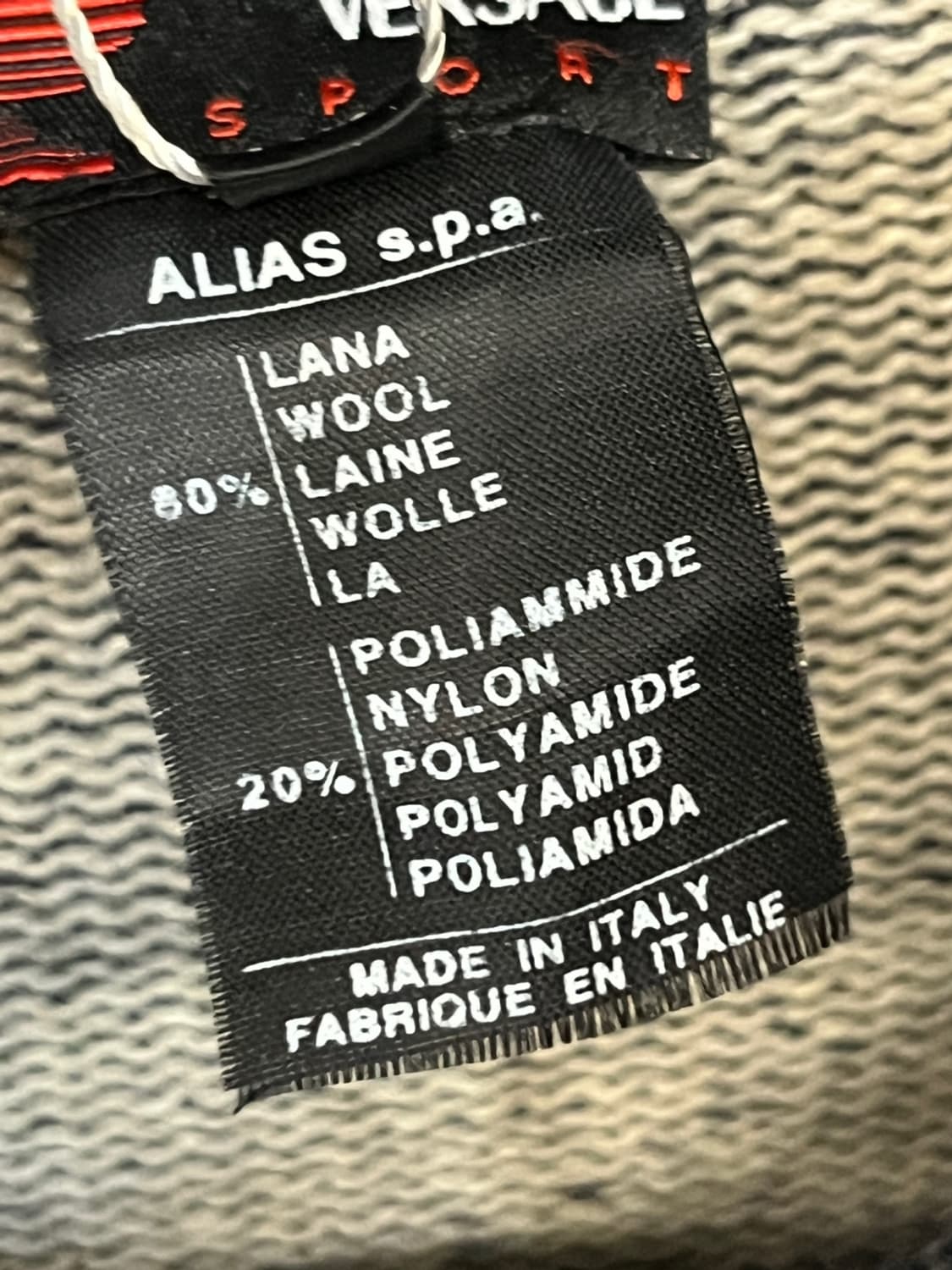 베르사체 울 니트 집업 상품이미지7