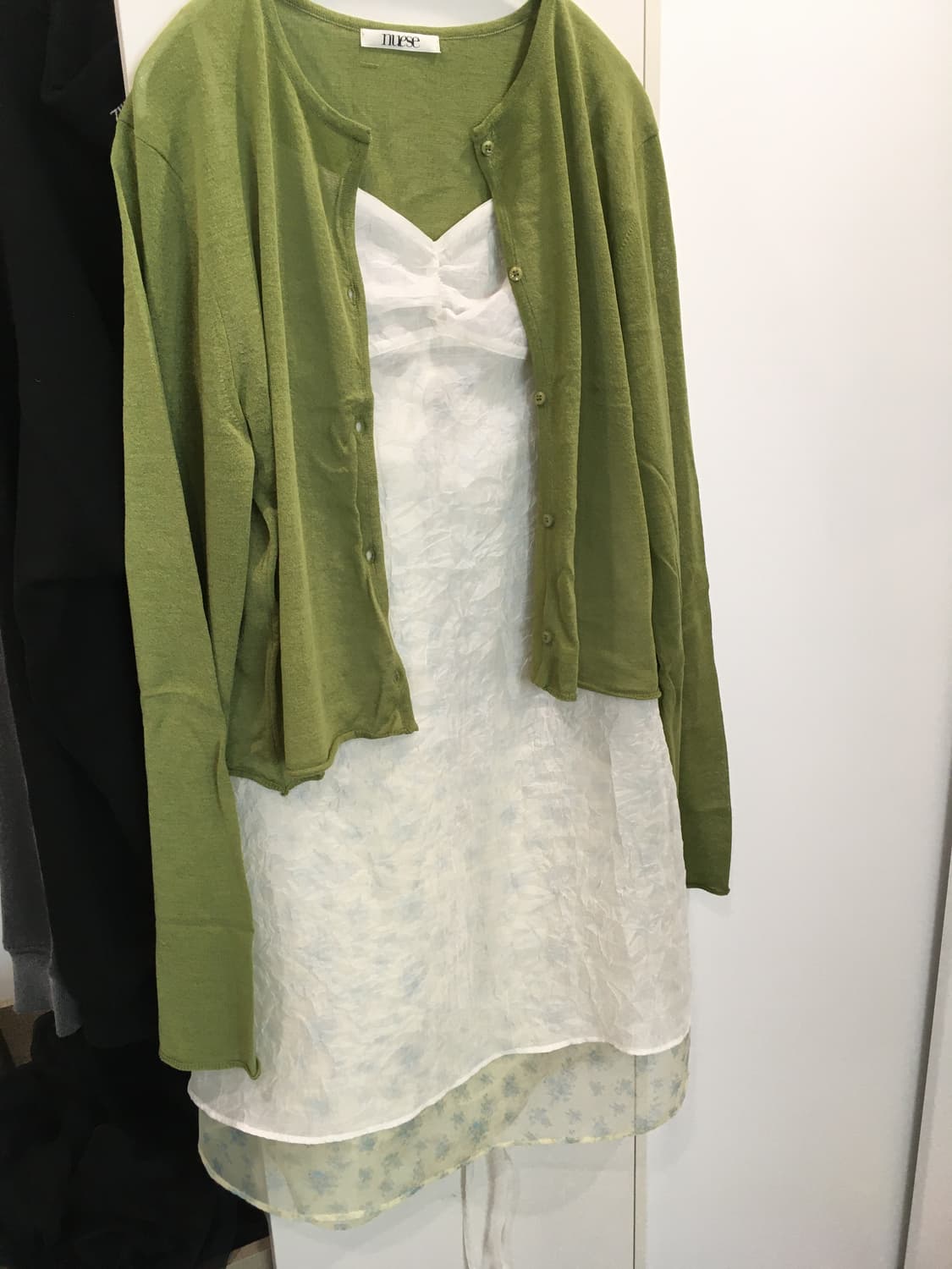 아키텍트 원피스+올리브 가디건 세트 상품이미지6