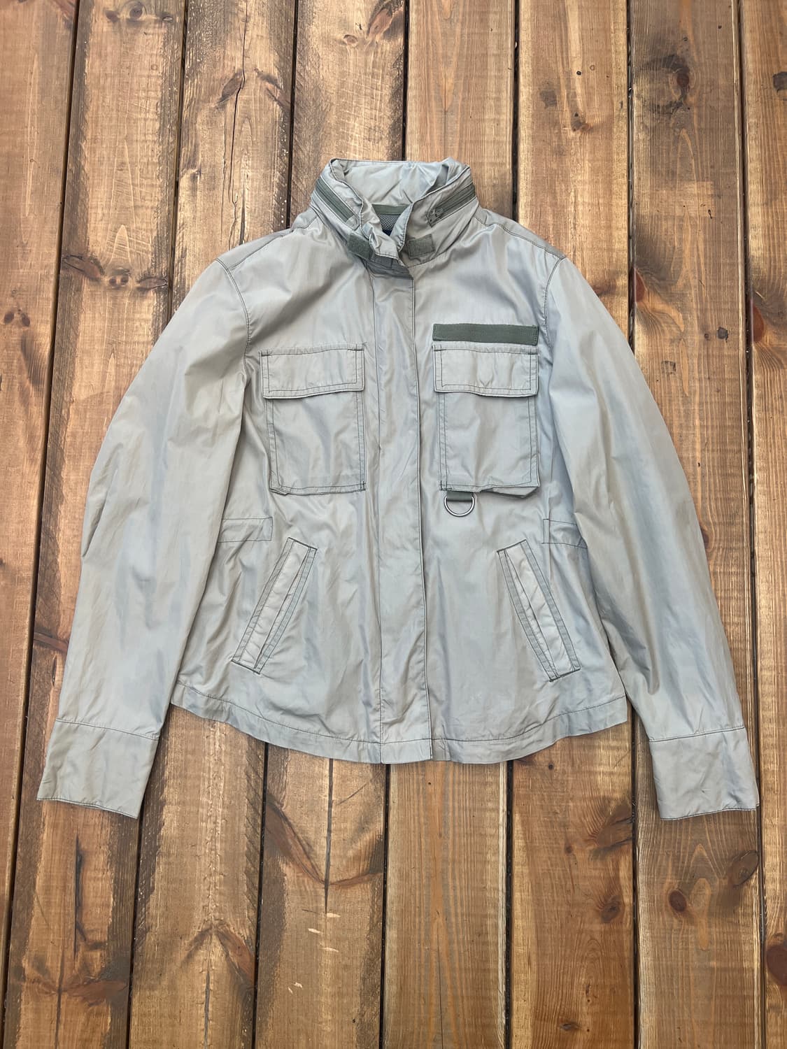 갭 베이지 나일론 카고 자켓 상품이미지6