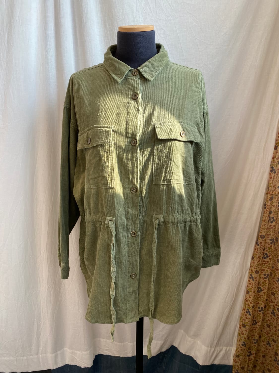 GORGE 카키 코듀로이 블라우스(F) 상품이미지8