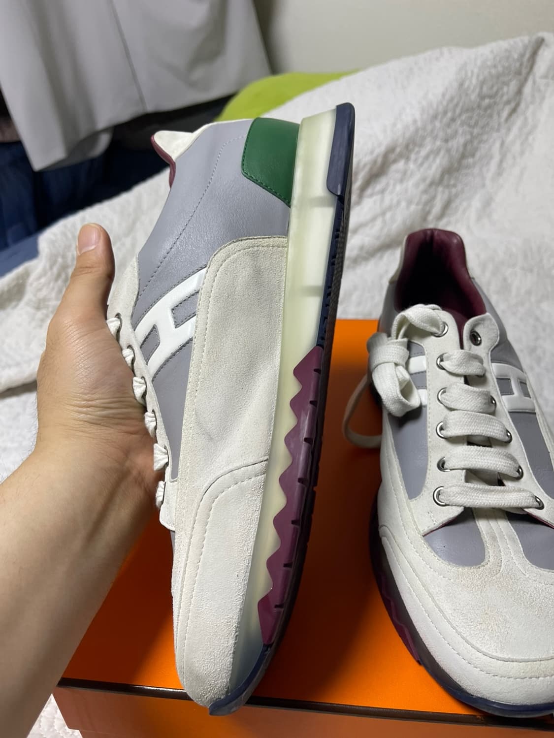 [42] 에르메스 트레일 스니커즈 상품이미지4