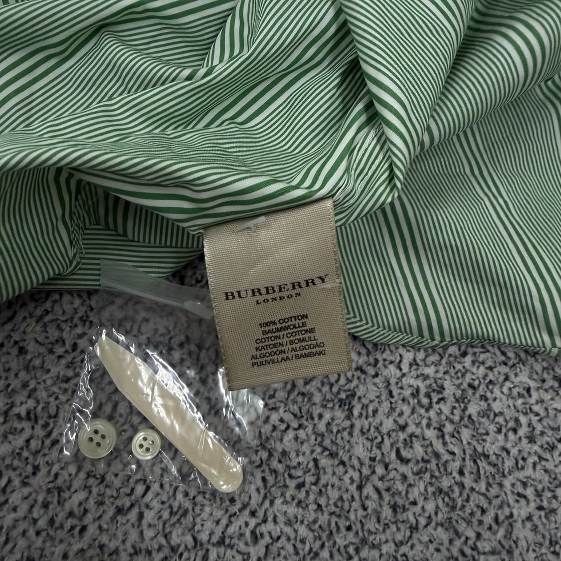 M-L정도 고급스트라이프 셔츠 0130H1 상품이미지7